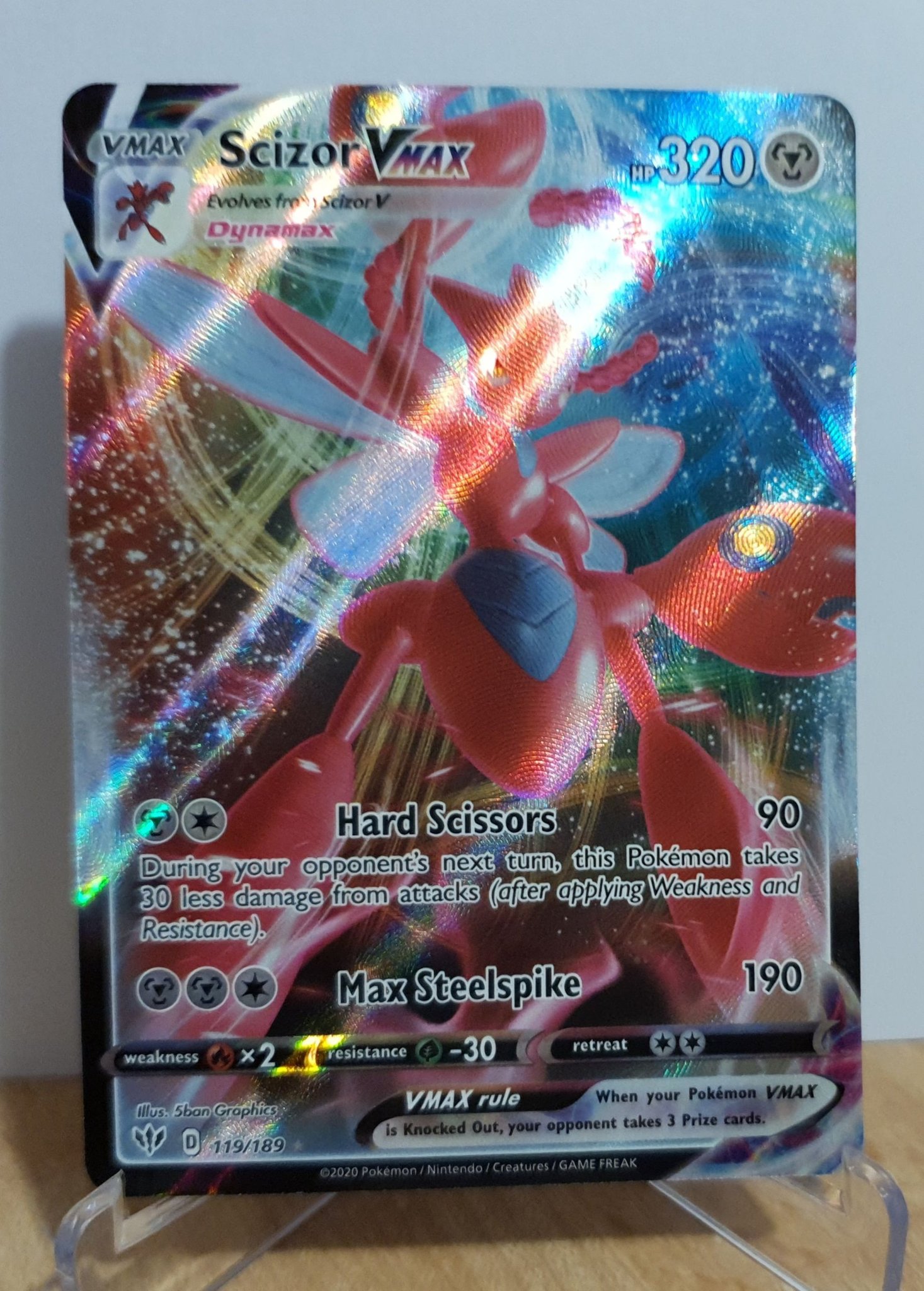 How much is scizor vmax worth