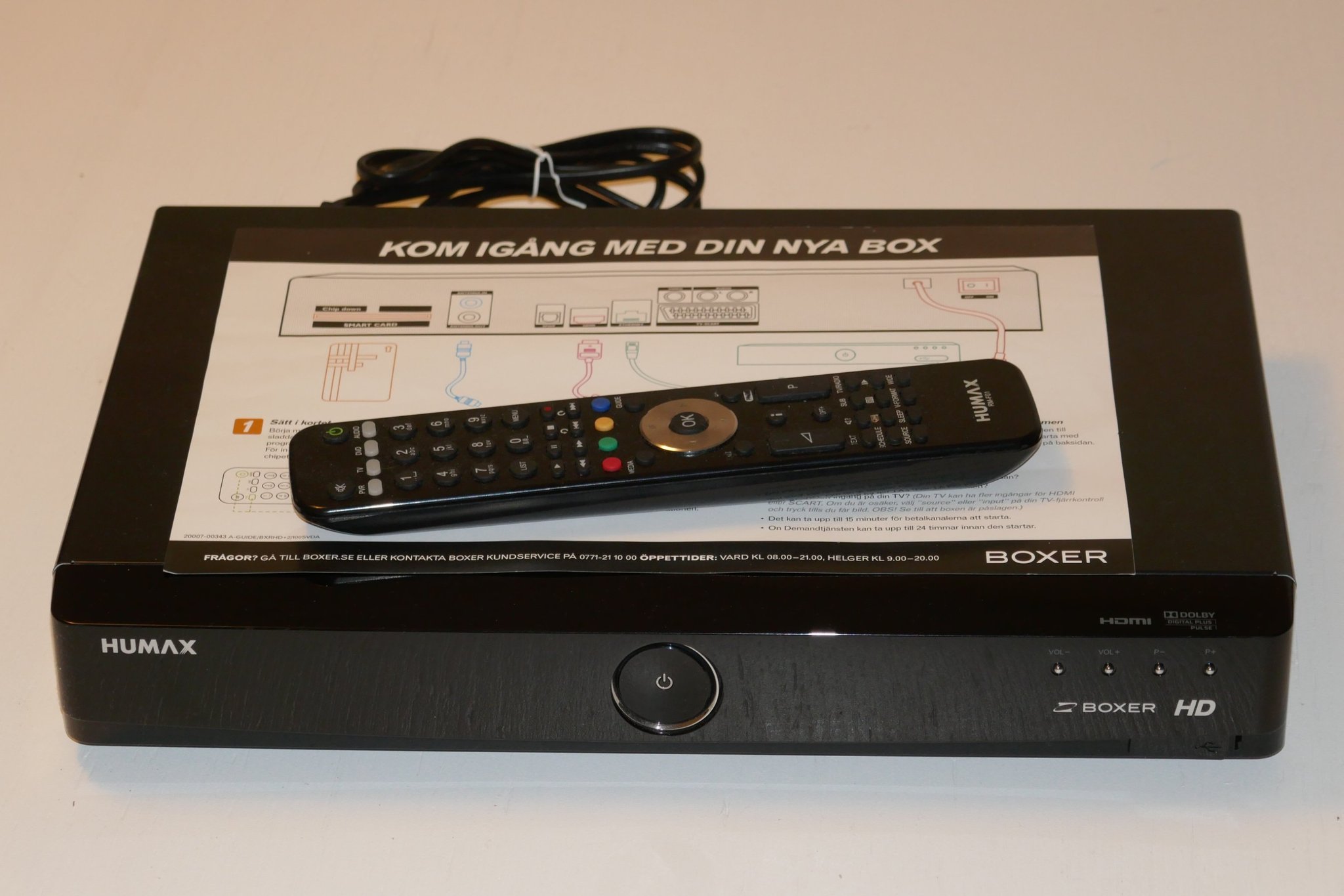 Se produkter som liknar Inspelningsbar digitalbox Hum.. på Tradera