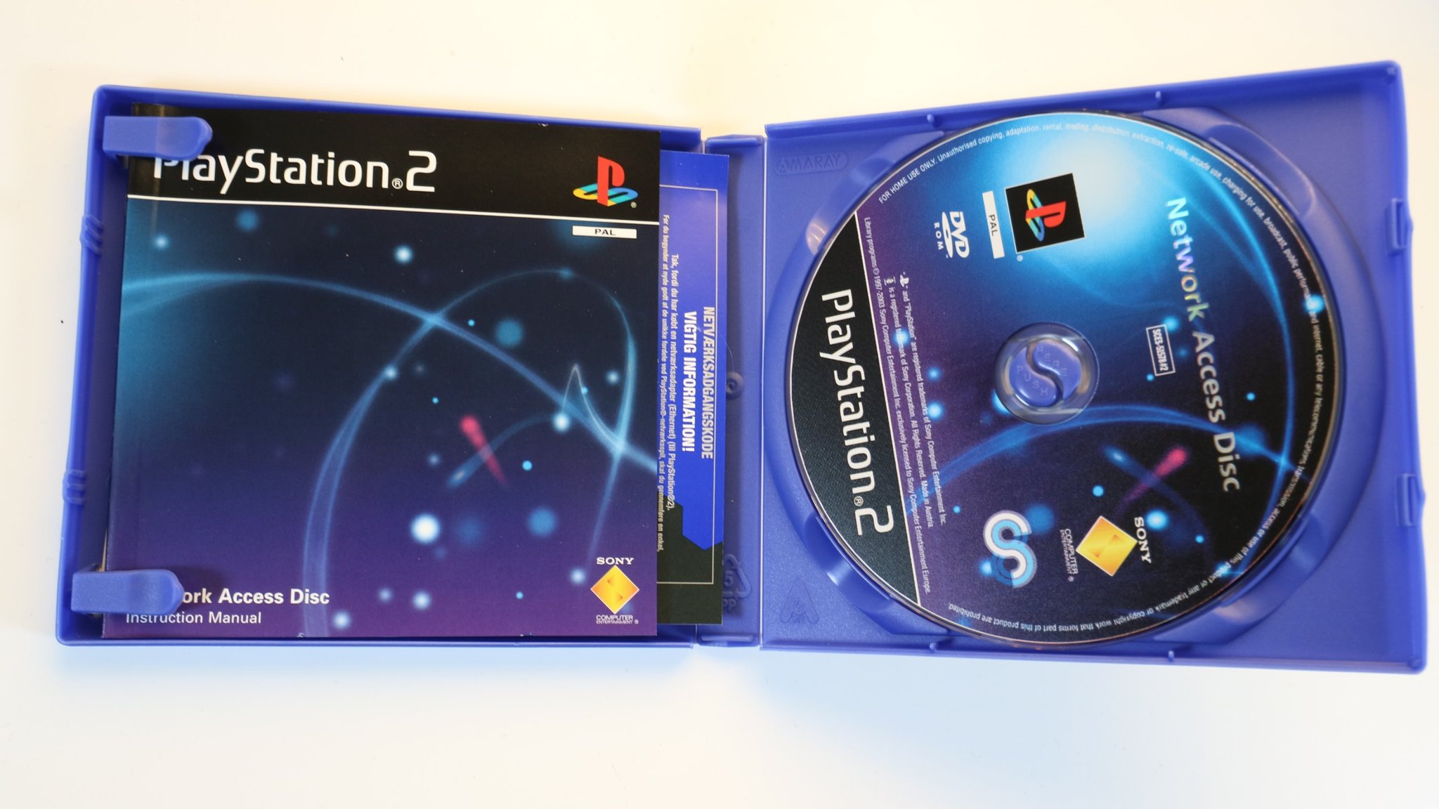 Se produkter som liknar NETWORK ACCESS DISC till PS2 .. på Tradera