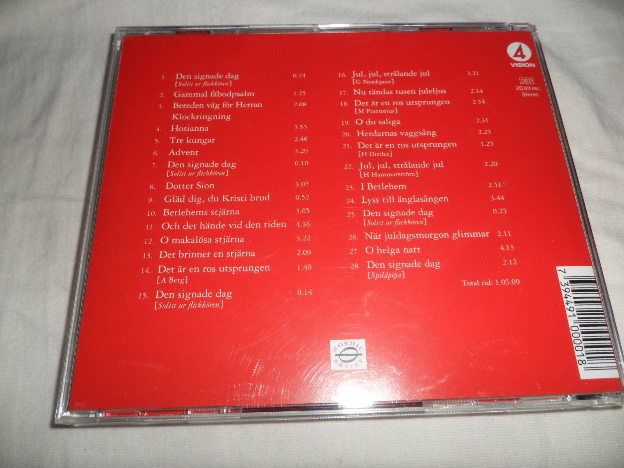 Håkan Hagegård med Adolf Fredriks flickkör; Jul.. Köp på Tradera