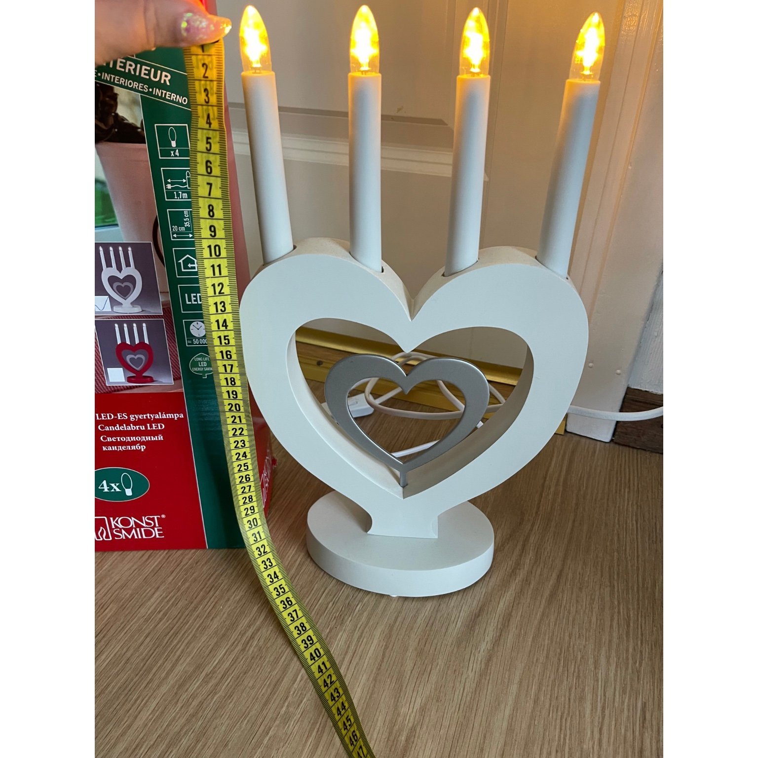 Julsaker jul adventsljusstake konstsmide lantli.. Köp på Tradera