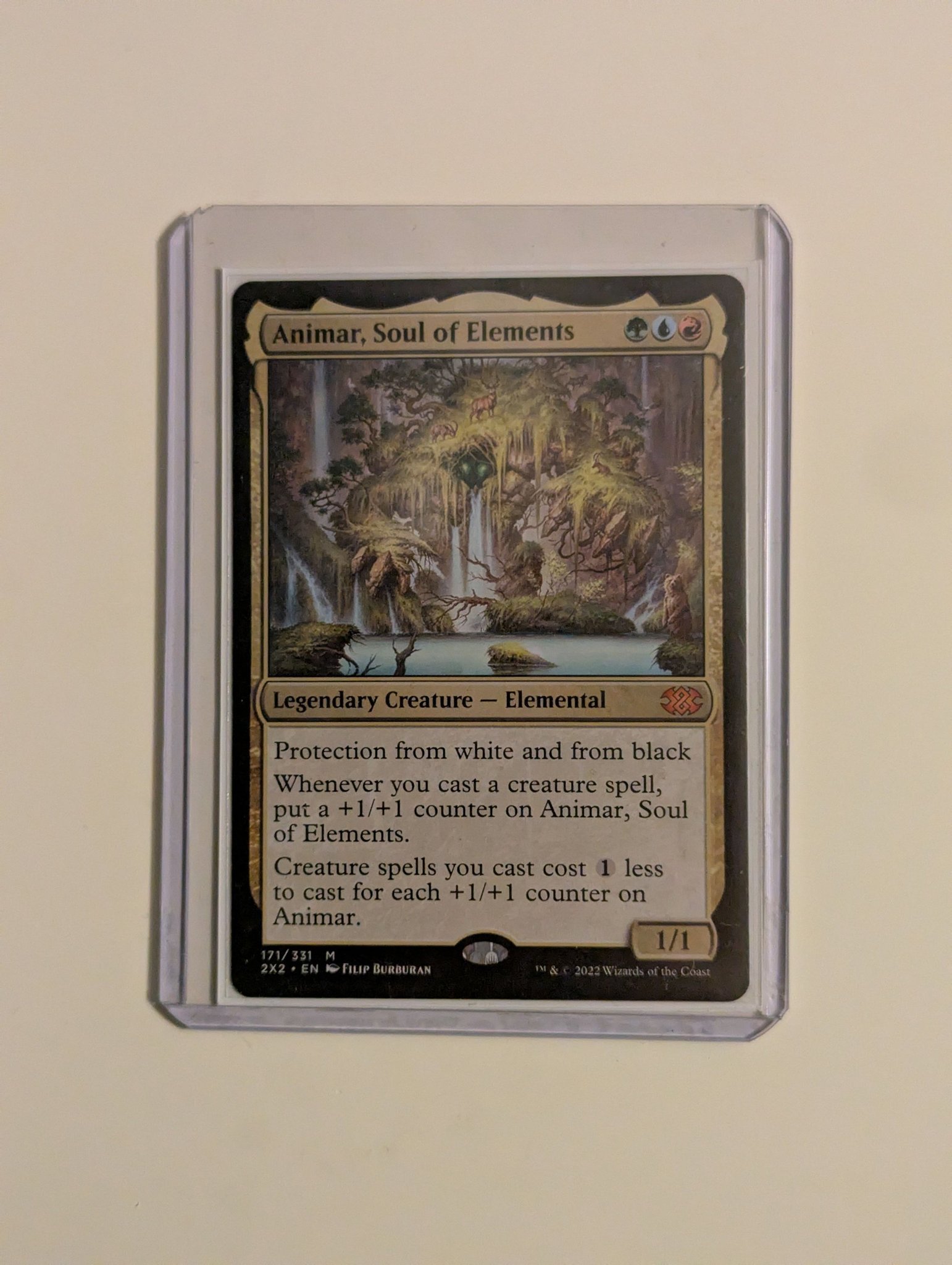 Animar, Soul of Elements (2X2-470) - mythic - Etched Foil main image 0