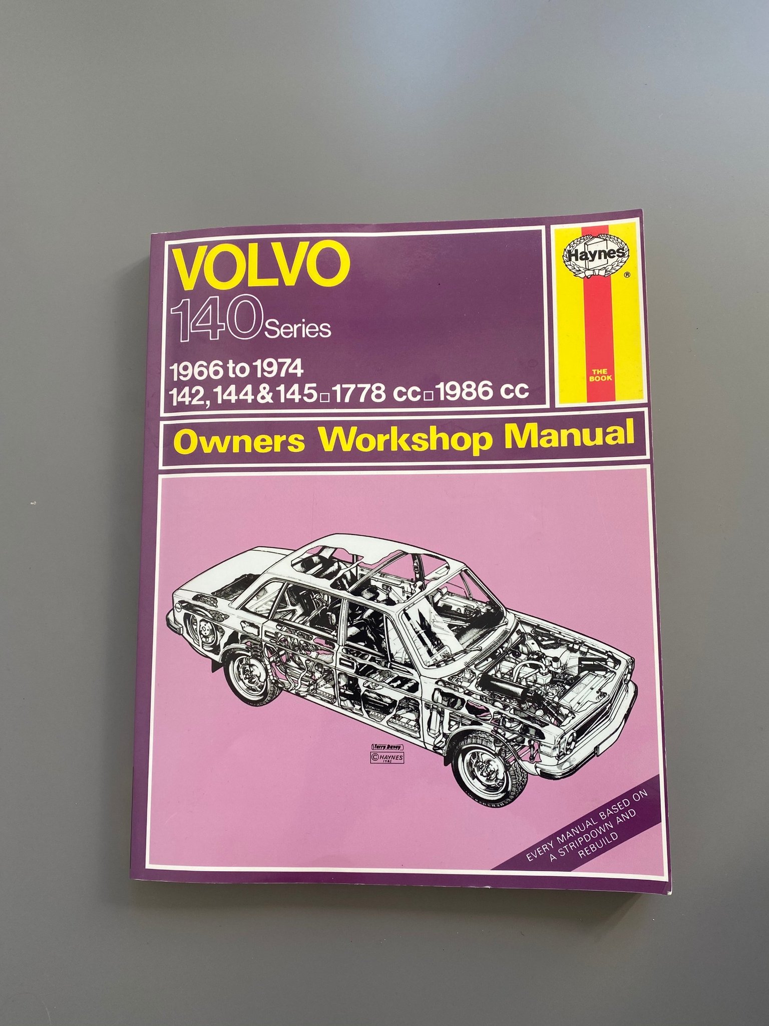 Haynes Reparationshandbok Volvo 140 142 144 395319071 ᐈ Köp På