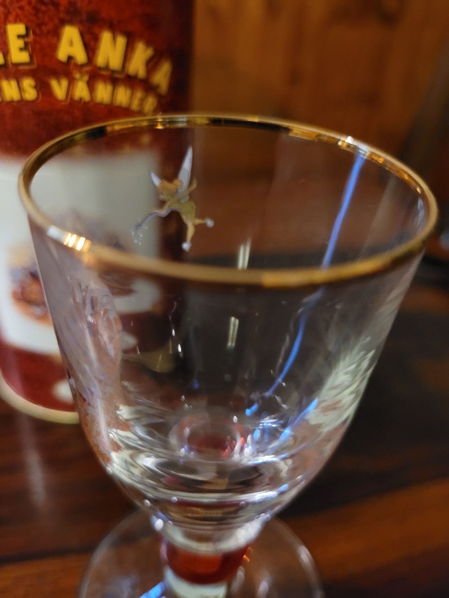 Fyrklövern Disney Jul snapsglas Musses husvagn Köp på Tradera (594560547)