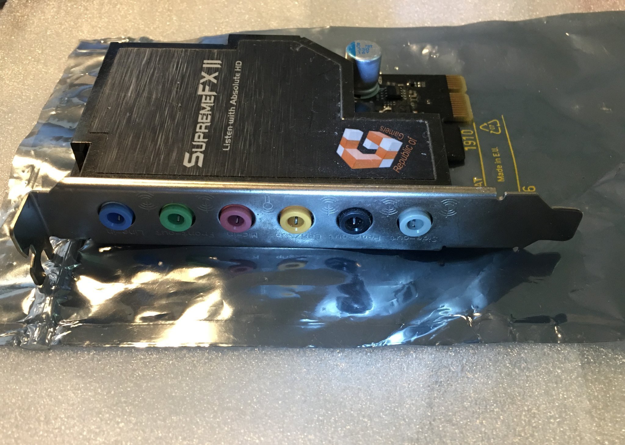 Gaming ASUS ROG Ljudkort SupremeFX II (433718095) ᐈ Köp på Tradera