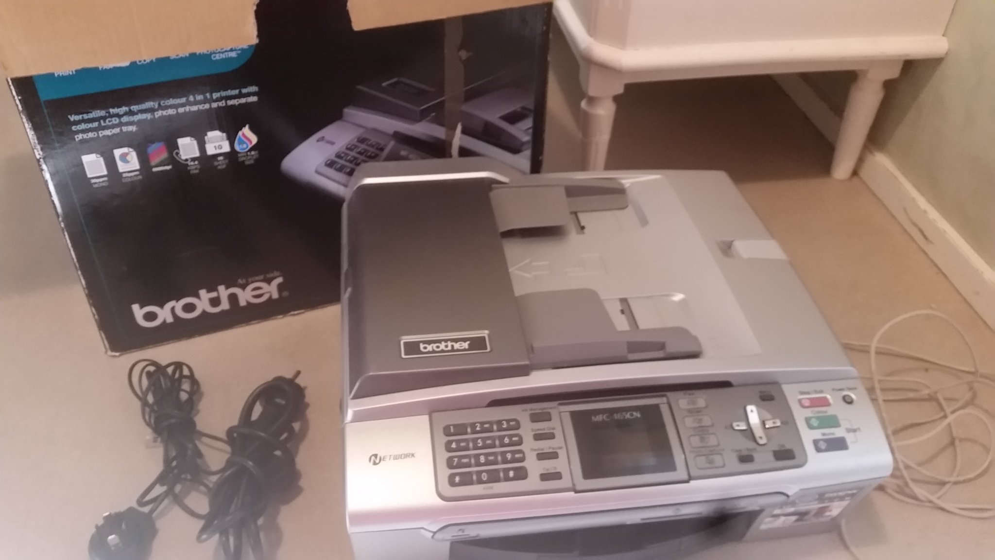 Brother MFC465CN multifunktionsskrivare (406944931) ᐈ Köp på Tradera