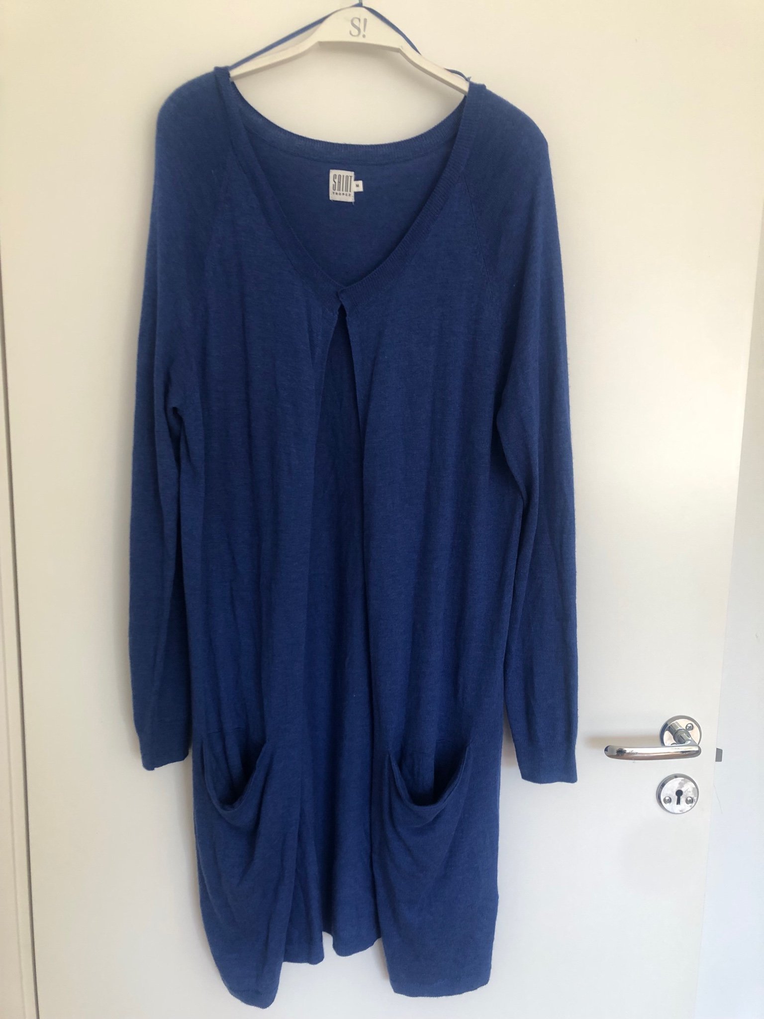 Saint Tropez blå långkofta , storlek M