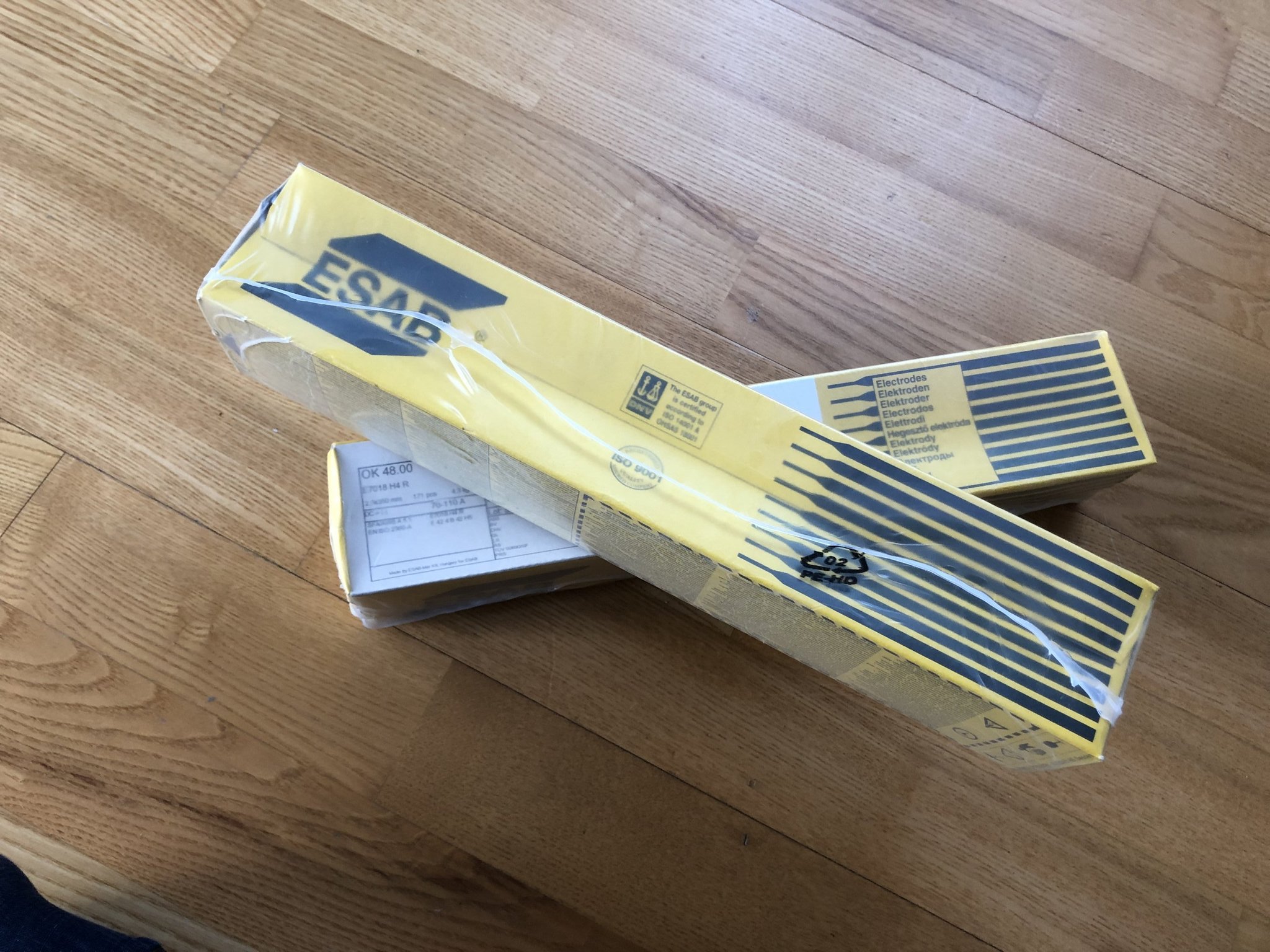 Svetspinnar/ svetselektroder ESAB OK48.00 (351763391) ᐈ Köp på Tradera