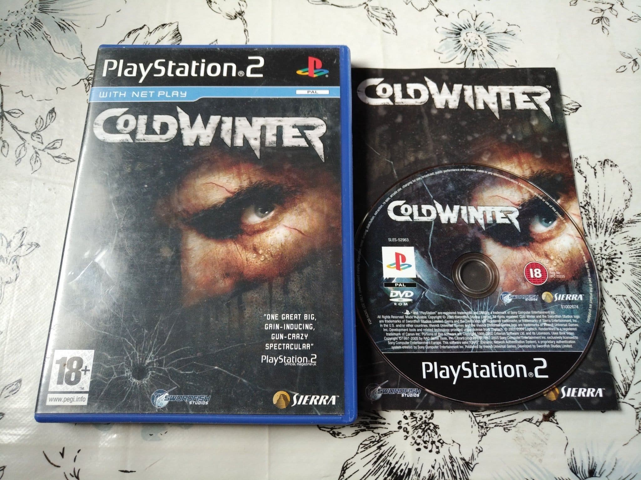 Cold winter komplett sony playstation 2 ps2 421781812 k p p tradera