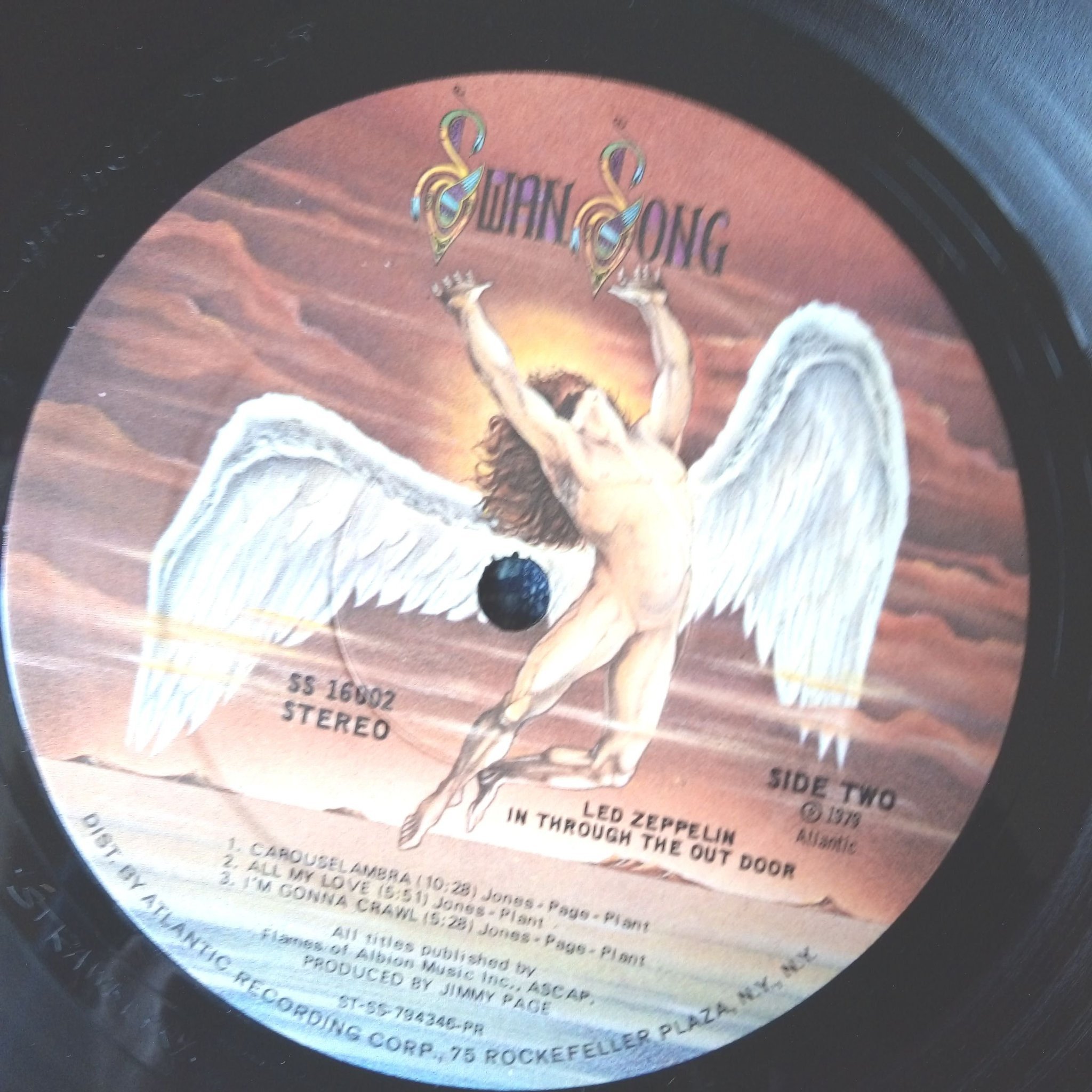 LED ZEPPELIN "In Through The Out Door" 1979 EX Köp på Tradera (595841795)