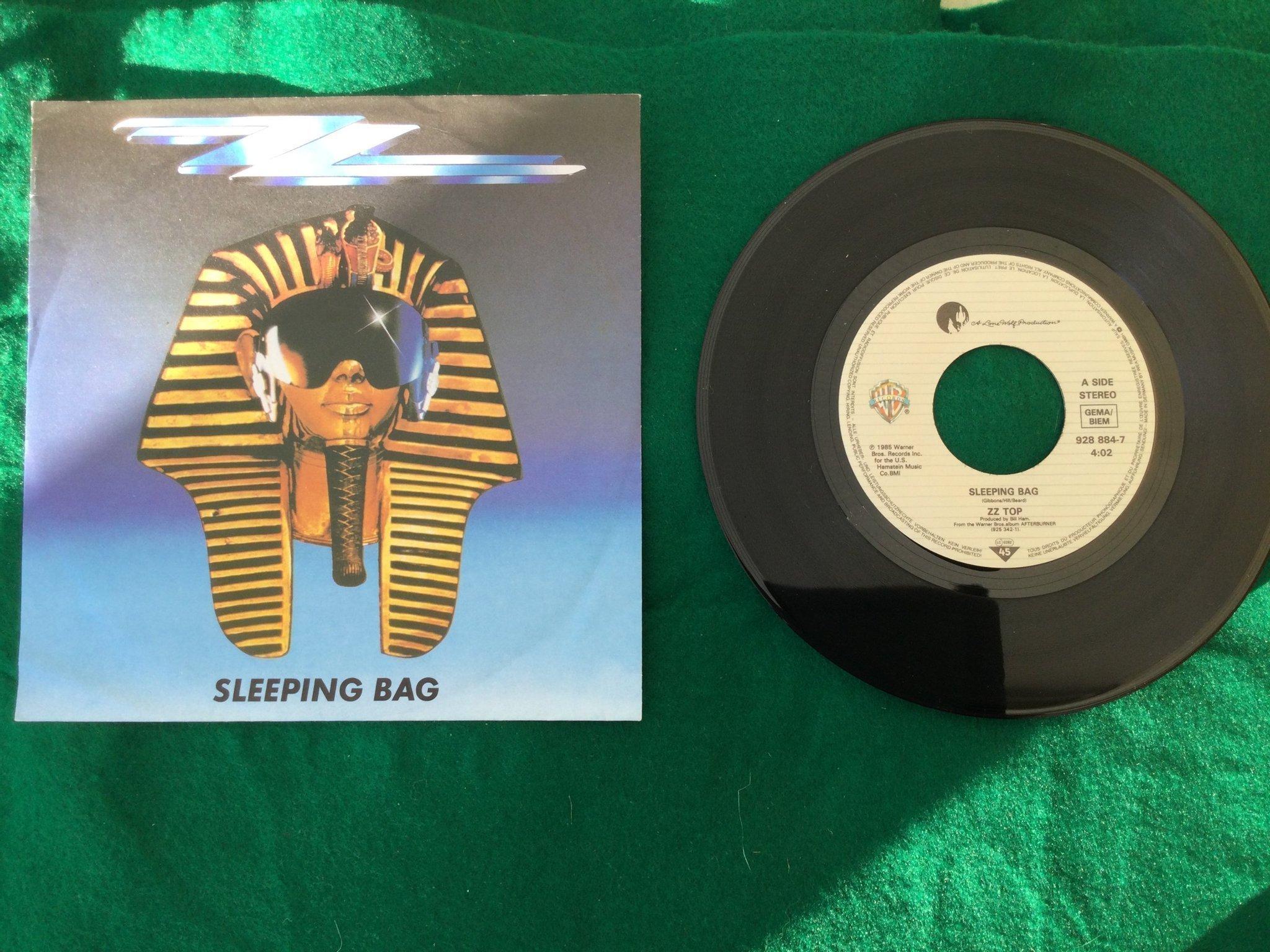 ZZ TOP SLEEPING BAG / GIVE iT UP vinyl 45 Köp på Tradera (604392726)
