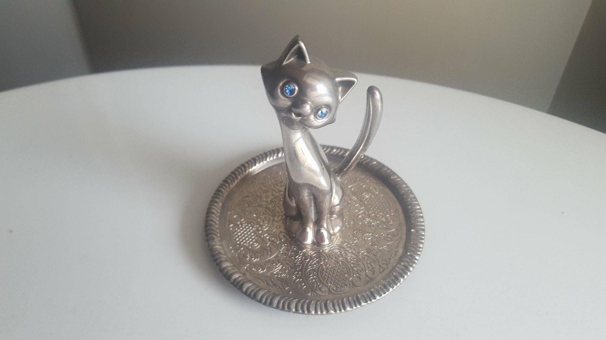 VintageEPZincAlloySilverKitty (312656200) ᐈ Köp på