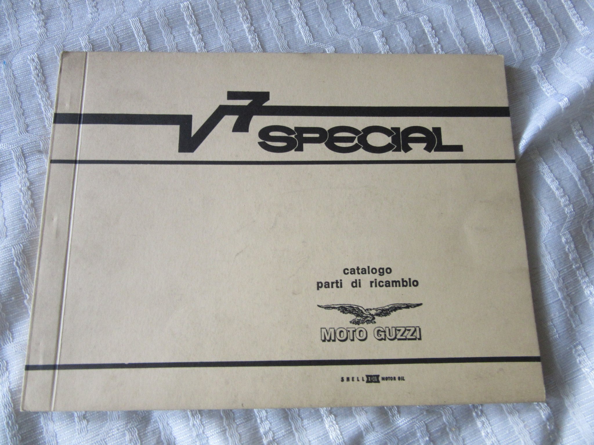 Moto Guzzi V7 Special 1970 Parts list Catalog NOS (406558353) ᐈ Köp på