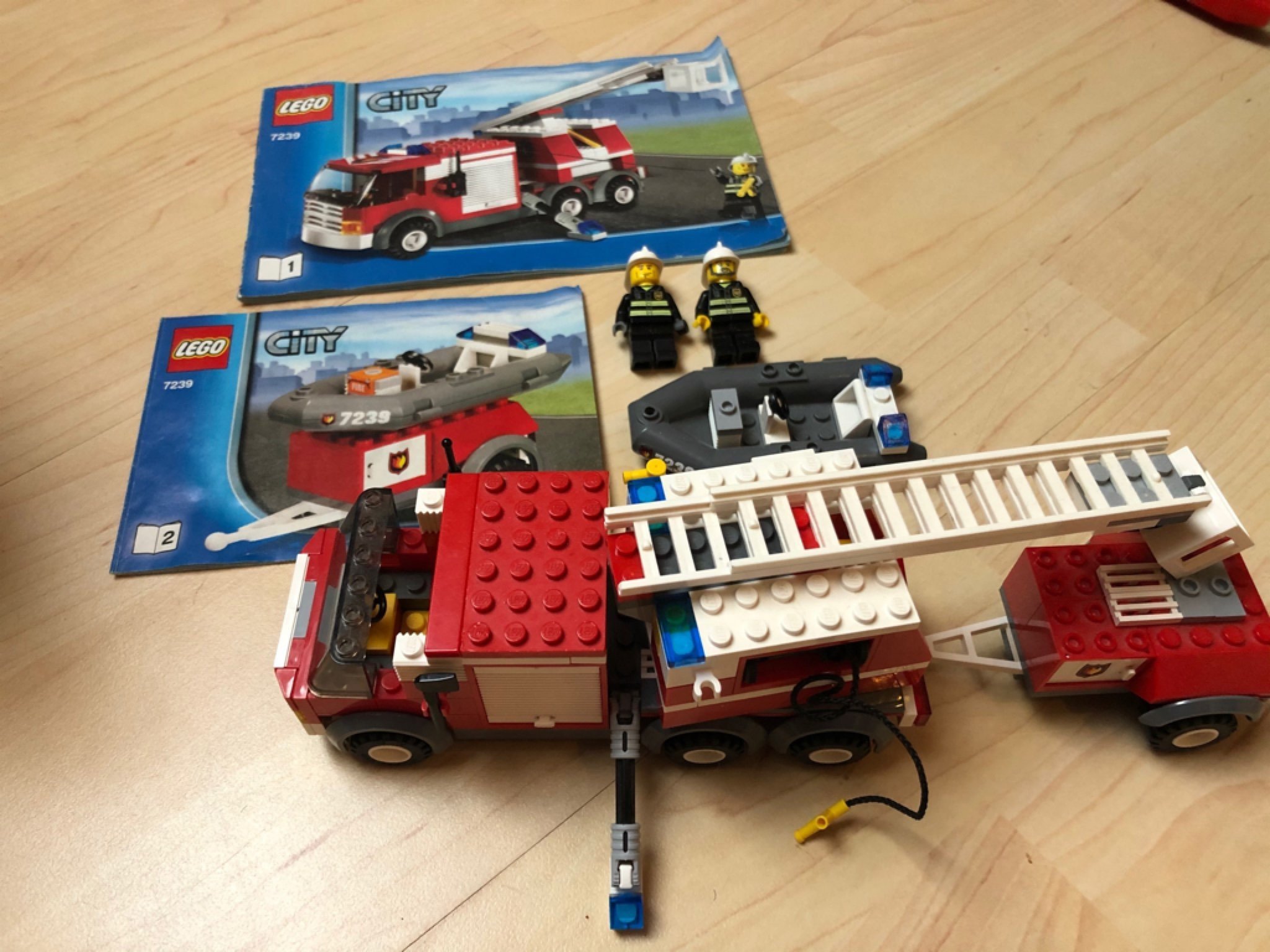 Lego 7239 brandbil (406910505) ᐈ Köp på Tradera