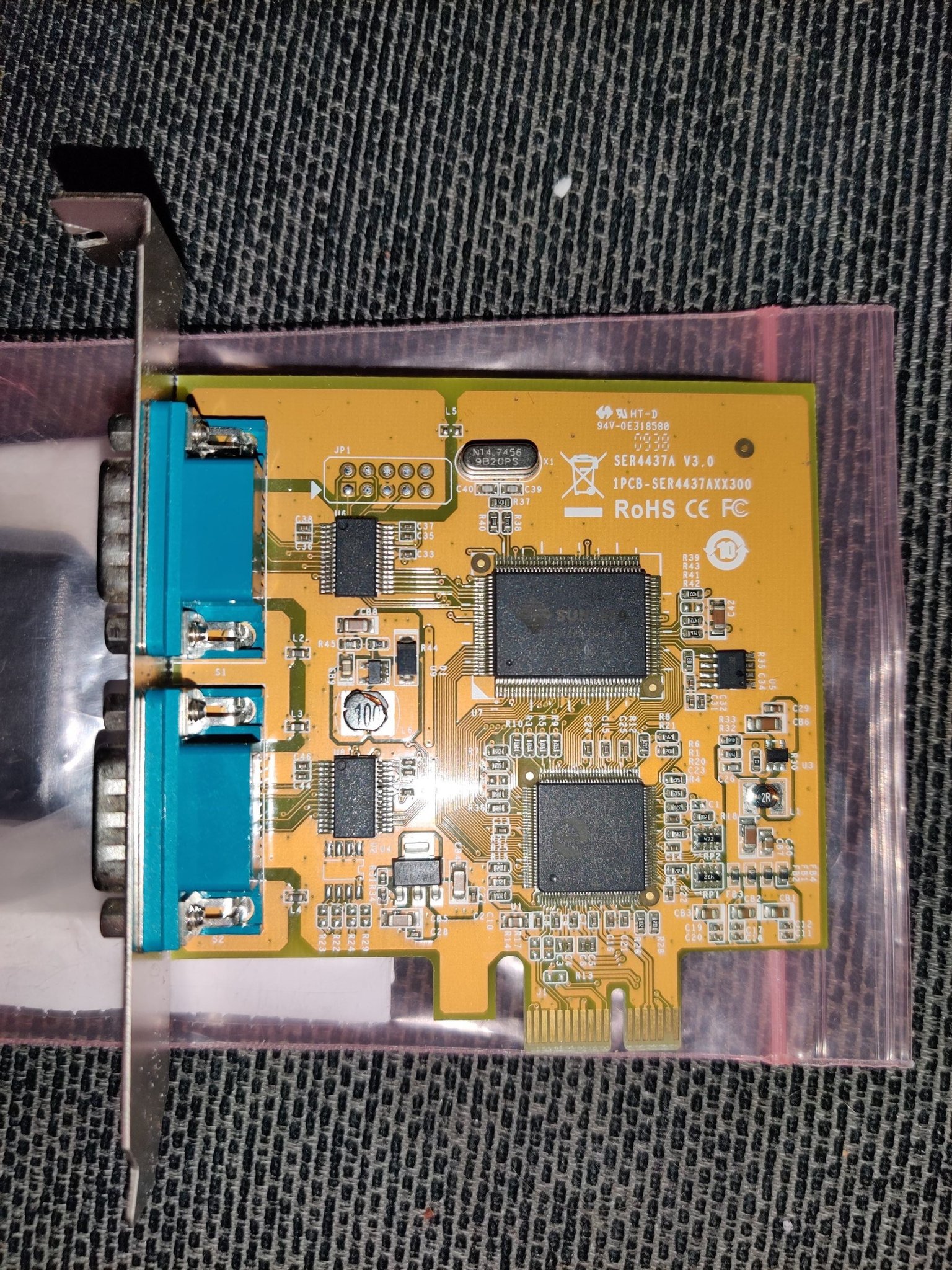 Sunix SER5437A 2port RS232 Serial Port Low Pro.. Köp på Tradera (558432047)