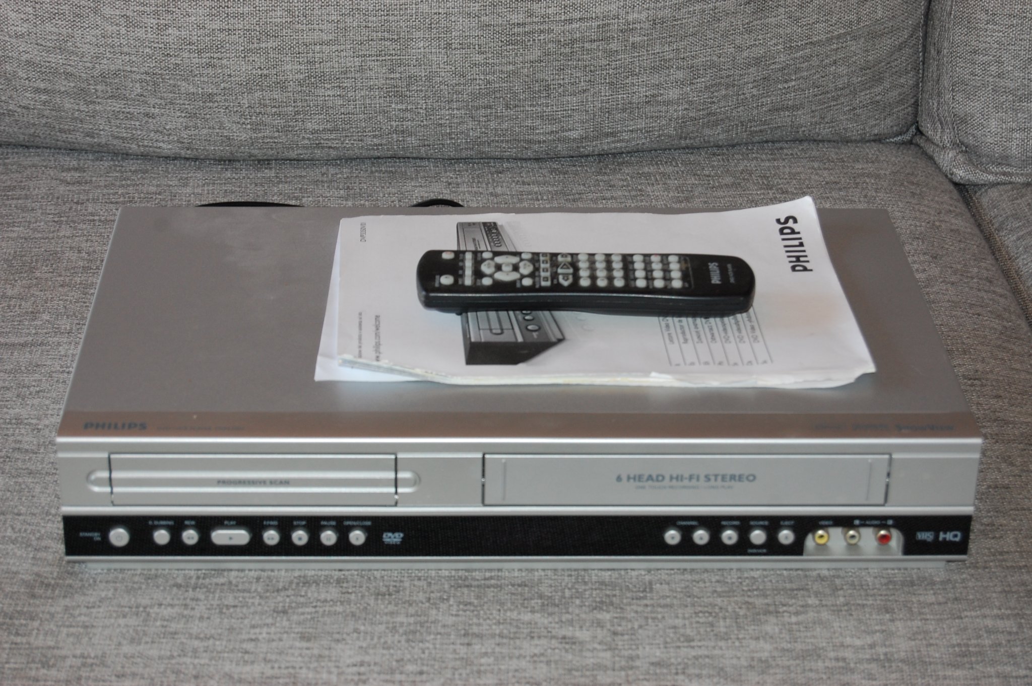 DVD & Philips DVP3350V/01 med 6Hea.. (403700636) ᐈ Köp på