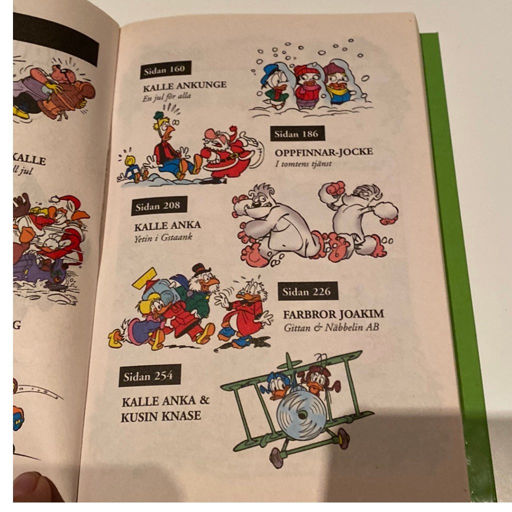 Kalle Anka och hans vänner önskar GOD JUL Bok.. Köp på Tradera