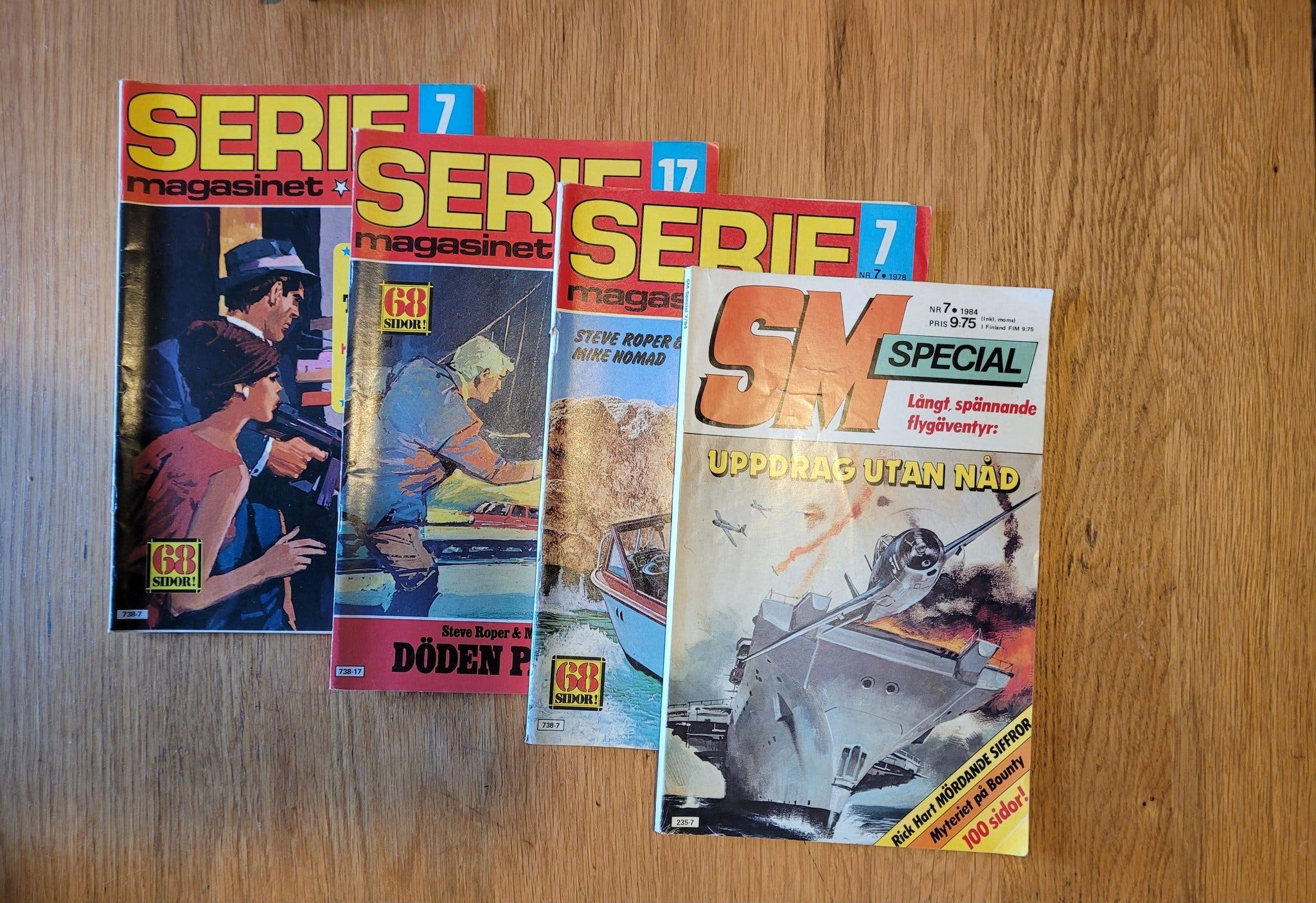 1 st SM Special, 3 st Serie magasinet tidningar | Köp på Tradera ...