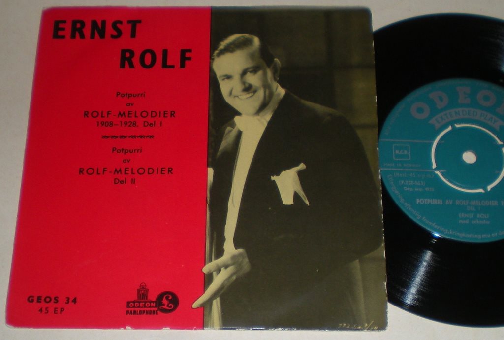 Ernst Rolf EP/PS 195? VG++ (307467943) ᐈ gntallis på Tradera