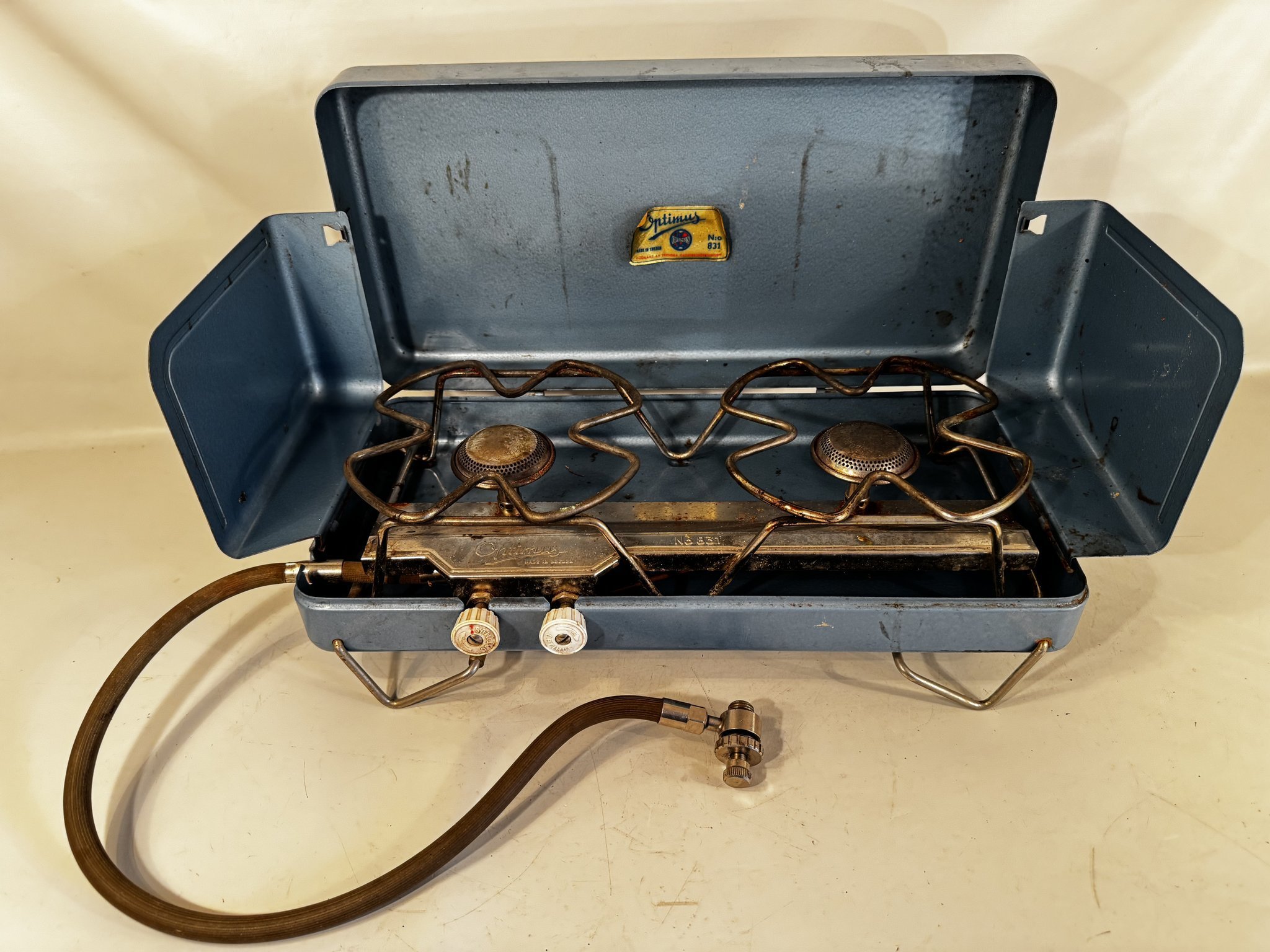 ÄLDRE VINTAGE CAMPINGKÖK / GASOLKÖK OPTIMUS 831
