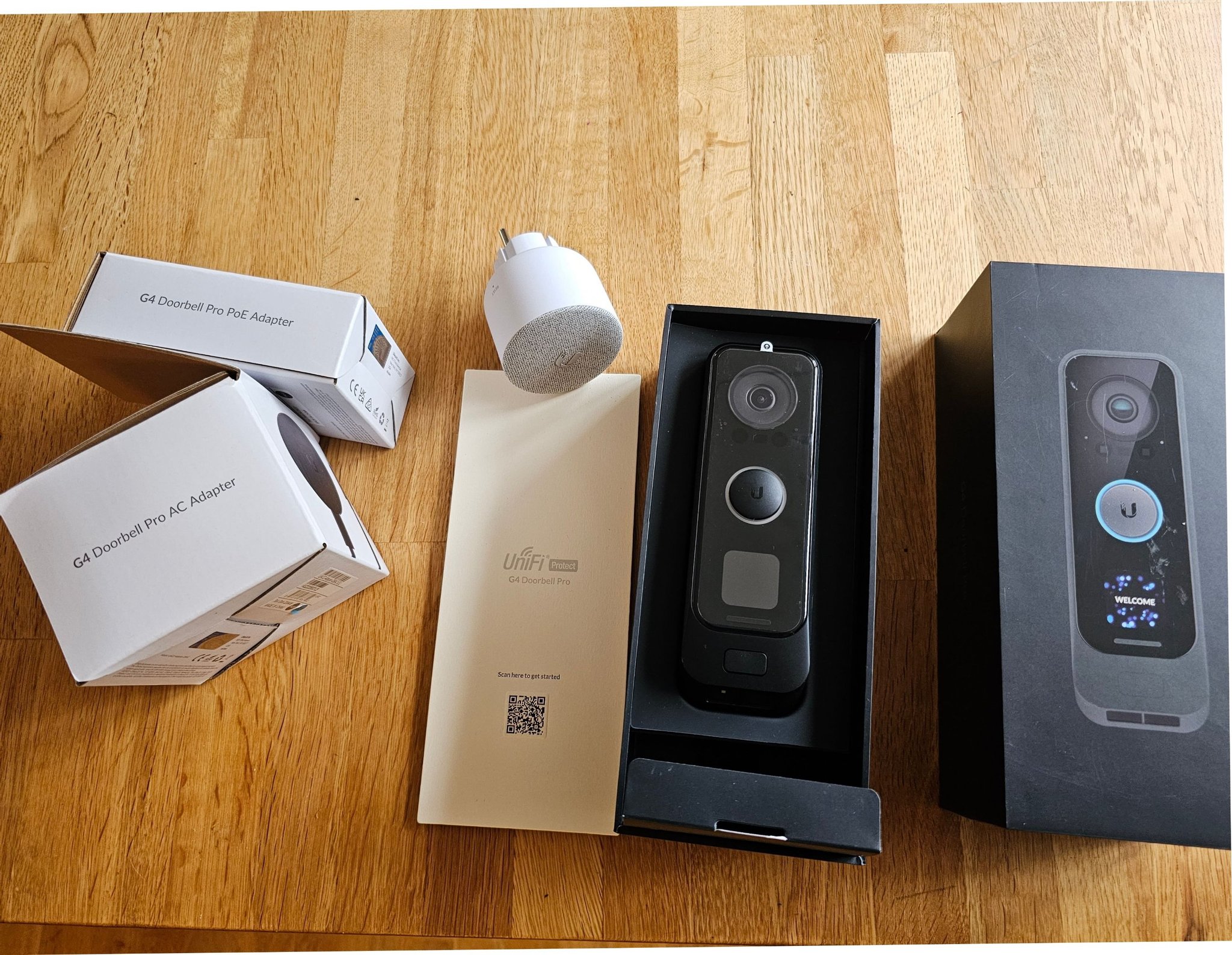 Ny Unifi G4 doorbell pro med chime och PoE+AC a.. Köp på Tradera