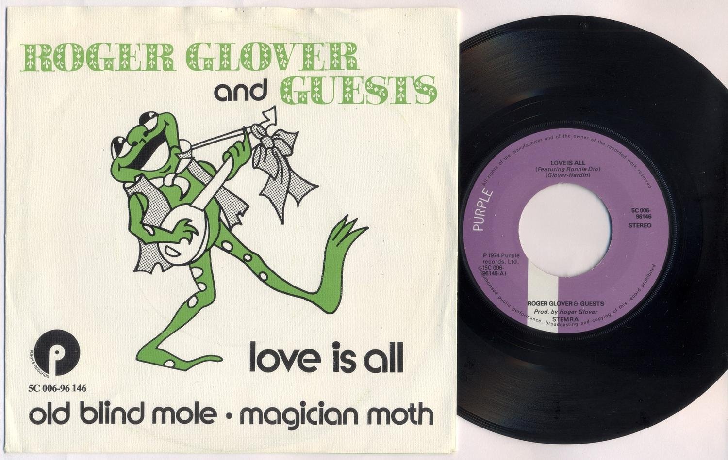 ROGER GLOVER ft. RONNIE JAMES DIO 'Love Is All'.. (404676497) ᐈ Köp på Tradera ROGER GLOVER ft. RONNIE JAMES DIO 'Love Is All'.. (404676497) ᐈ Köp på Tradera