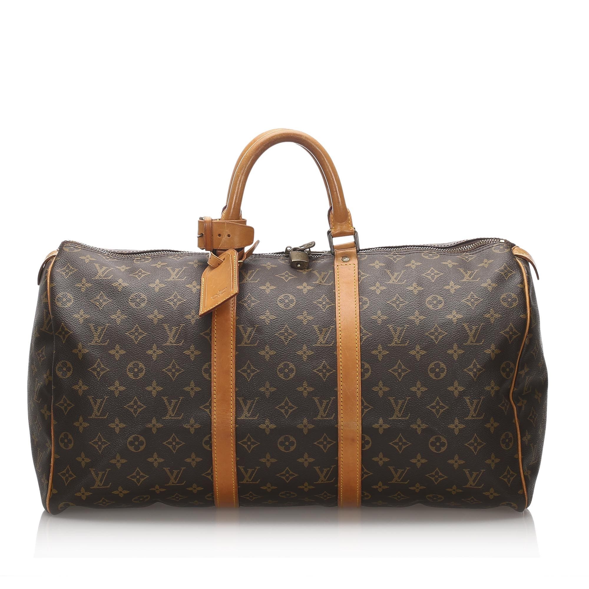 lv monogram brown