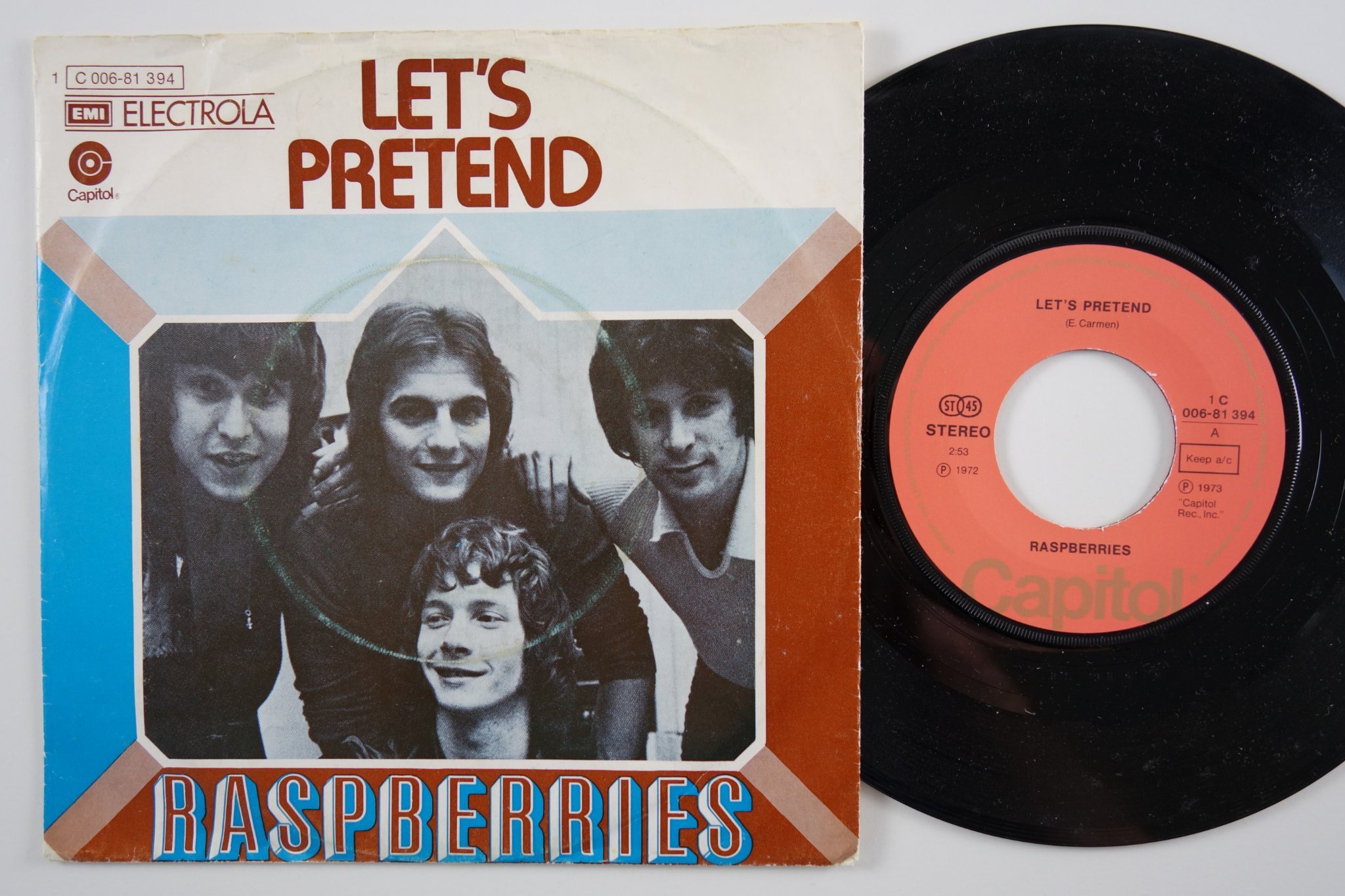 RASPBERRIES Let's Pretend / Every Way I Can .. (406449307) ᐈ Köp på