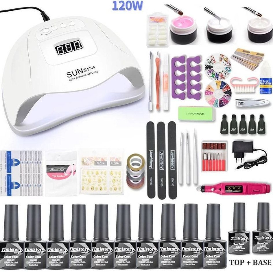 NagelKit Art Set Kraftfull 120W UV LED LAMPA.. (417419808) ᐈ Köp på