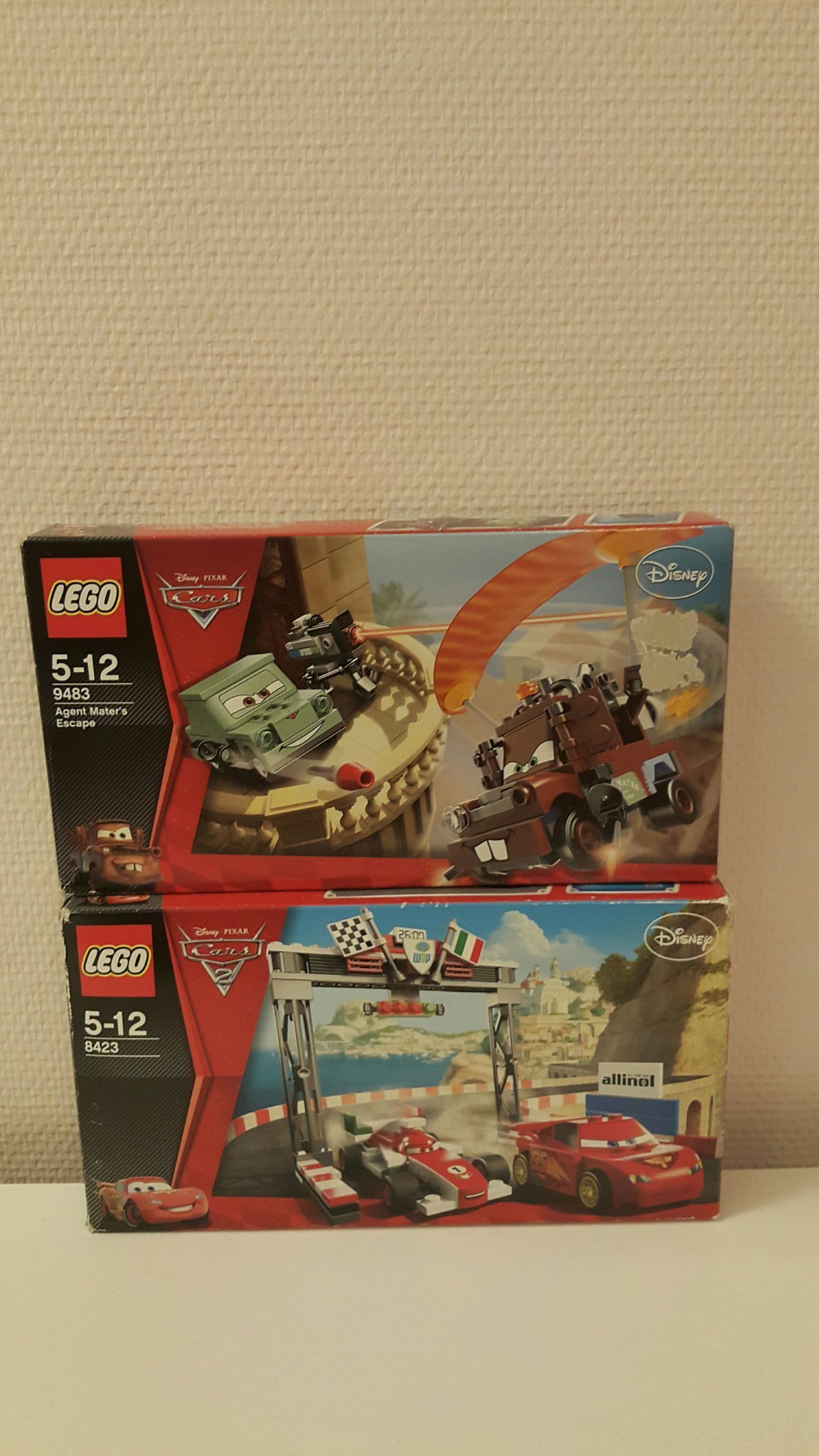 2st Disney Cars Lego (9483 och 8423) | Köp på Tradera (550284897)