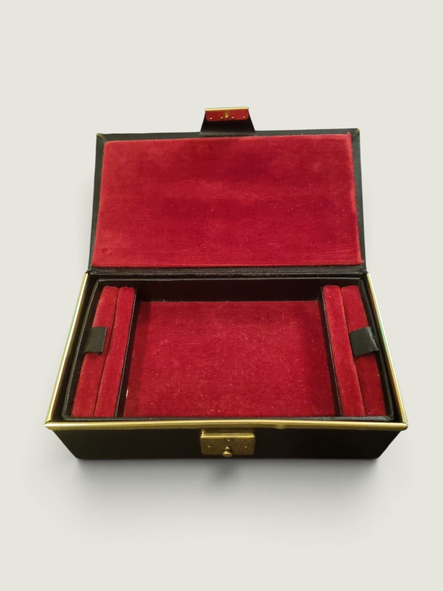Vintage Rectangular Jewelry Storage Box image 5