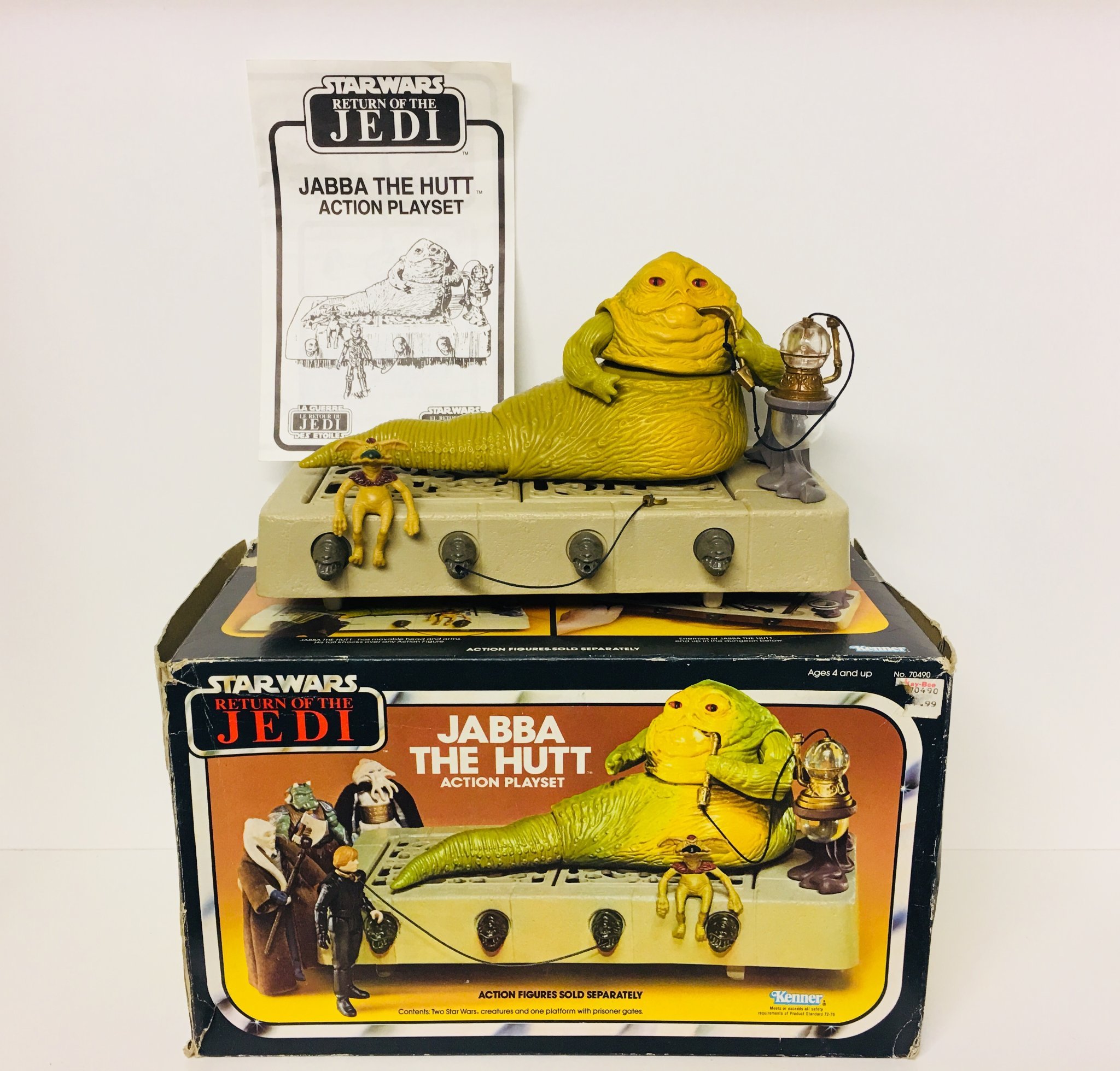 Star Wars Vintage Jabba The Hutt Playset (426959798) ᐈ Köp på Tradera