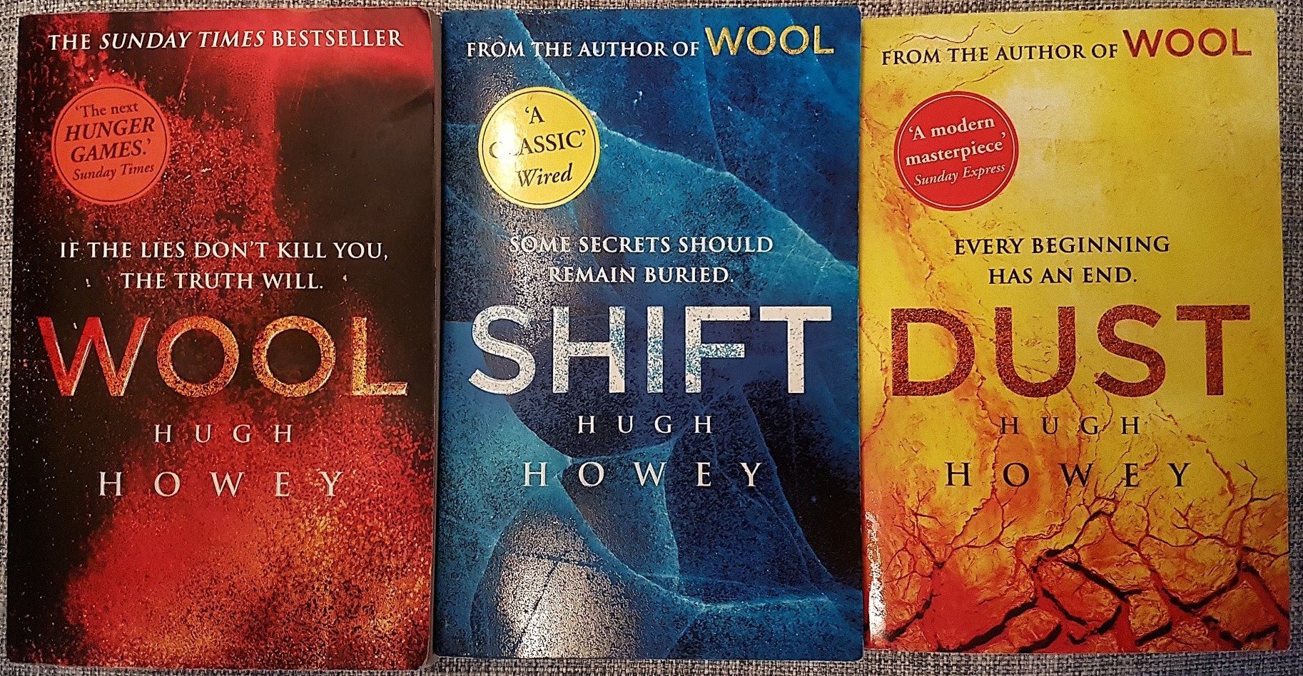 Wool, Shift, Dust. Trilogi av Hugh Howey. Engel.. (403704374) ᐈ Köp på
