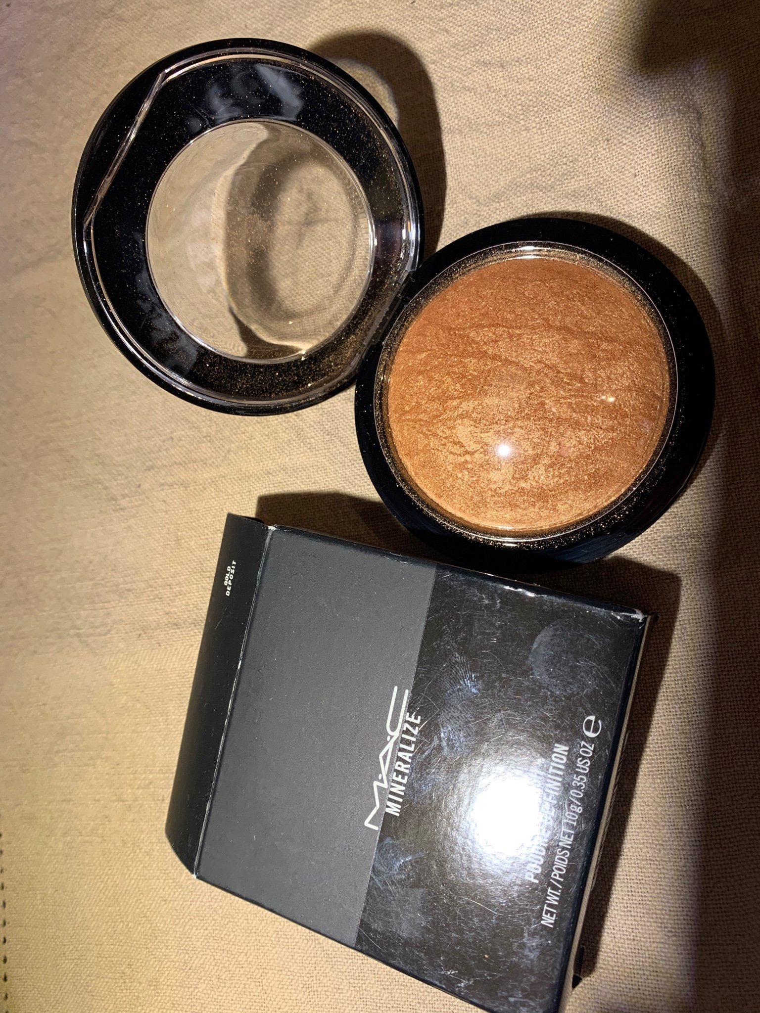 Mac Cosmetics Mineralize Skinfinish Gold Deposit