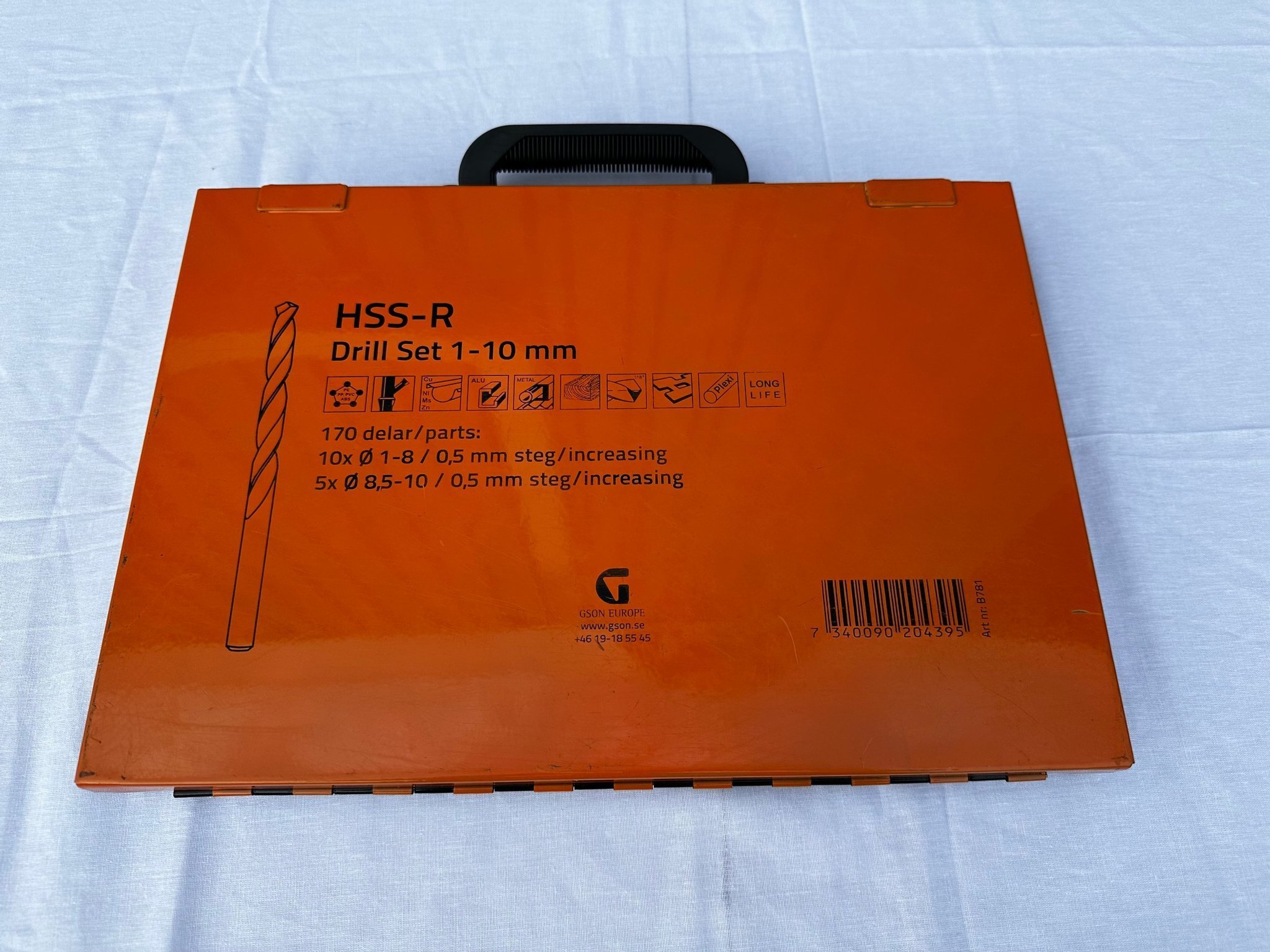 Se produkter som liknar 170delars borrlåda från Gson.. på Tradera