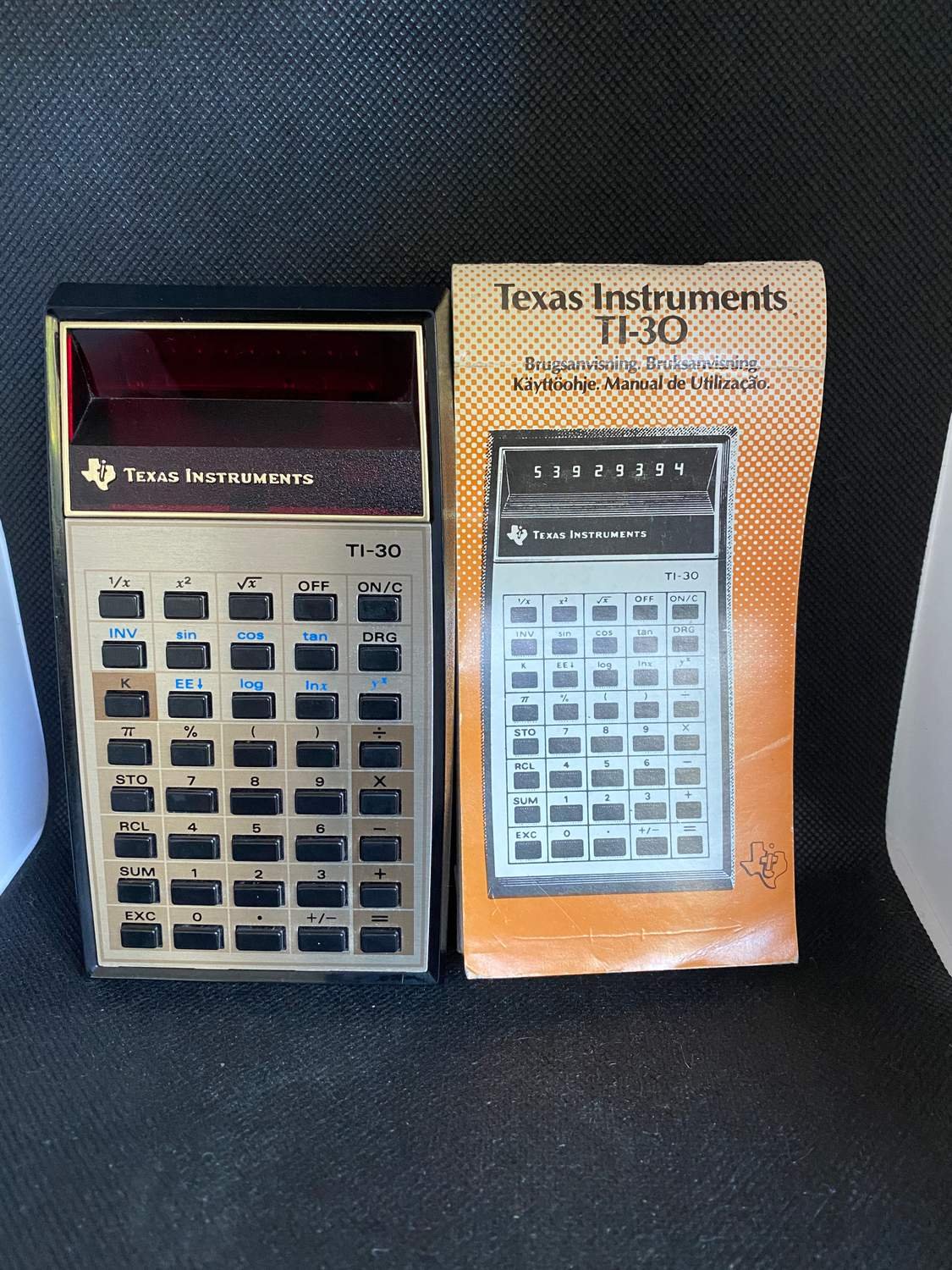 TEXAS INSTRUMENT TI-30 Electronic Calculator In.. (407279630) ᐈ Köp på