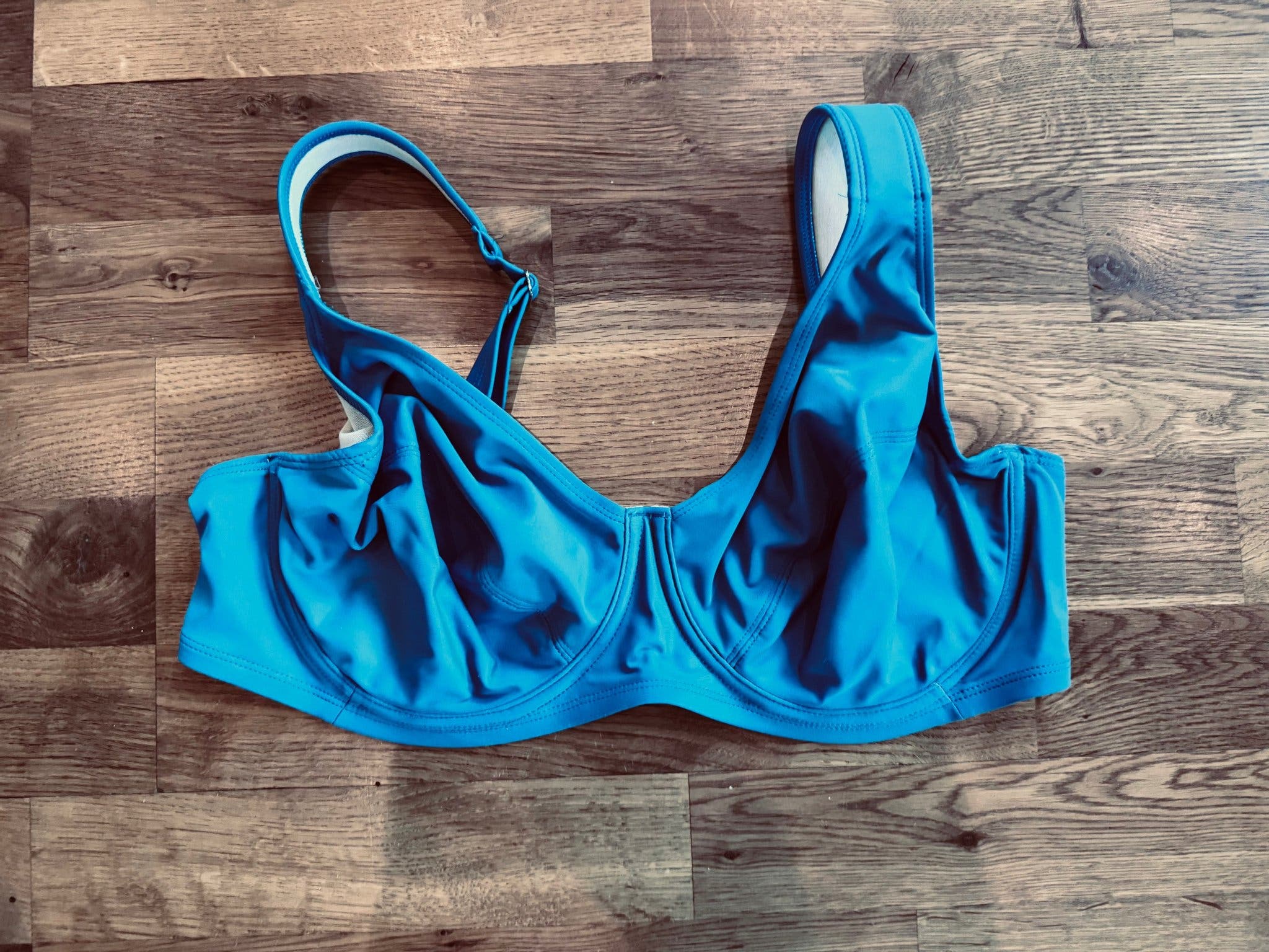Petrol bikini top from Miss Mary