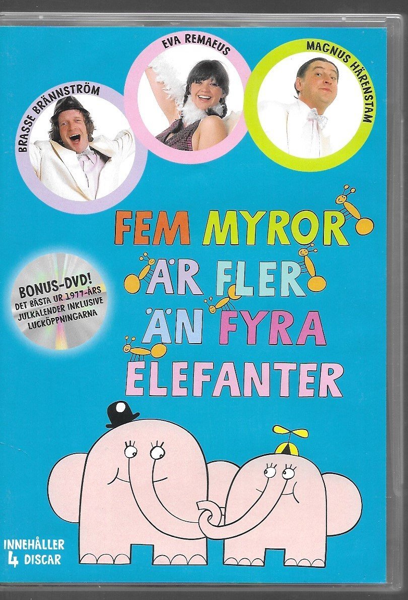 Dvd Fem Myror är Fler än Fyra Elefanter