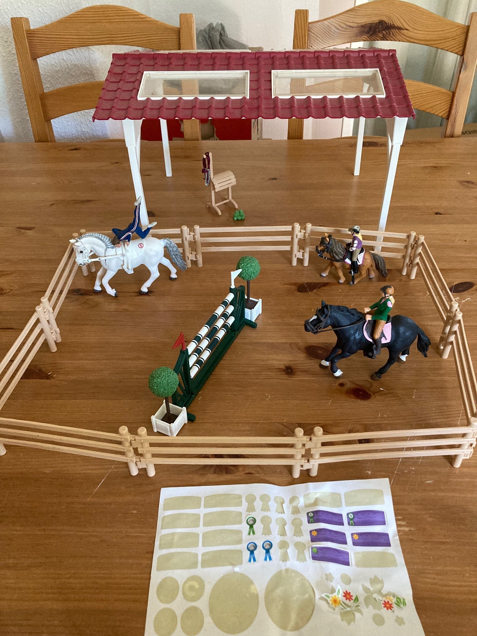 Schleich hästar med tillbehör Köp på Tradera (561032380)