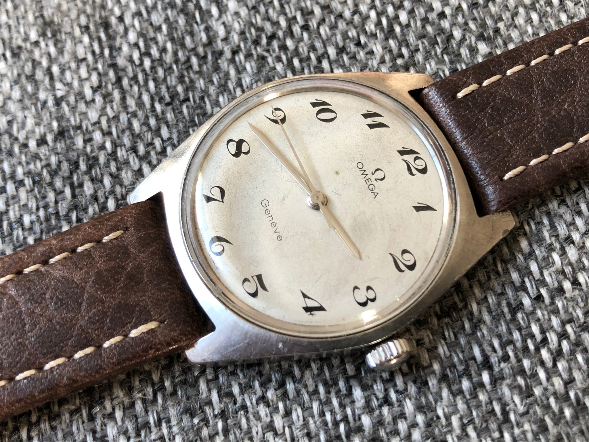 Omega Genève 601 Breguet Numeral Dial Barnebys