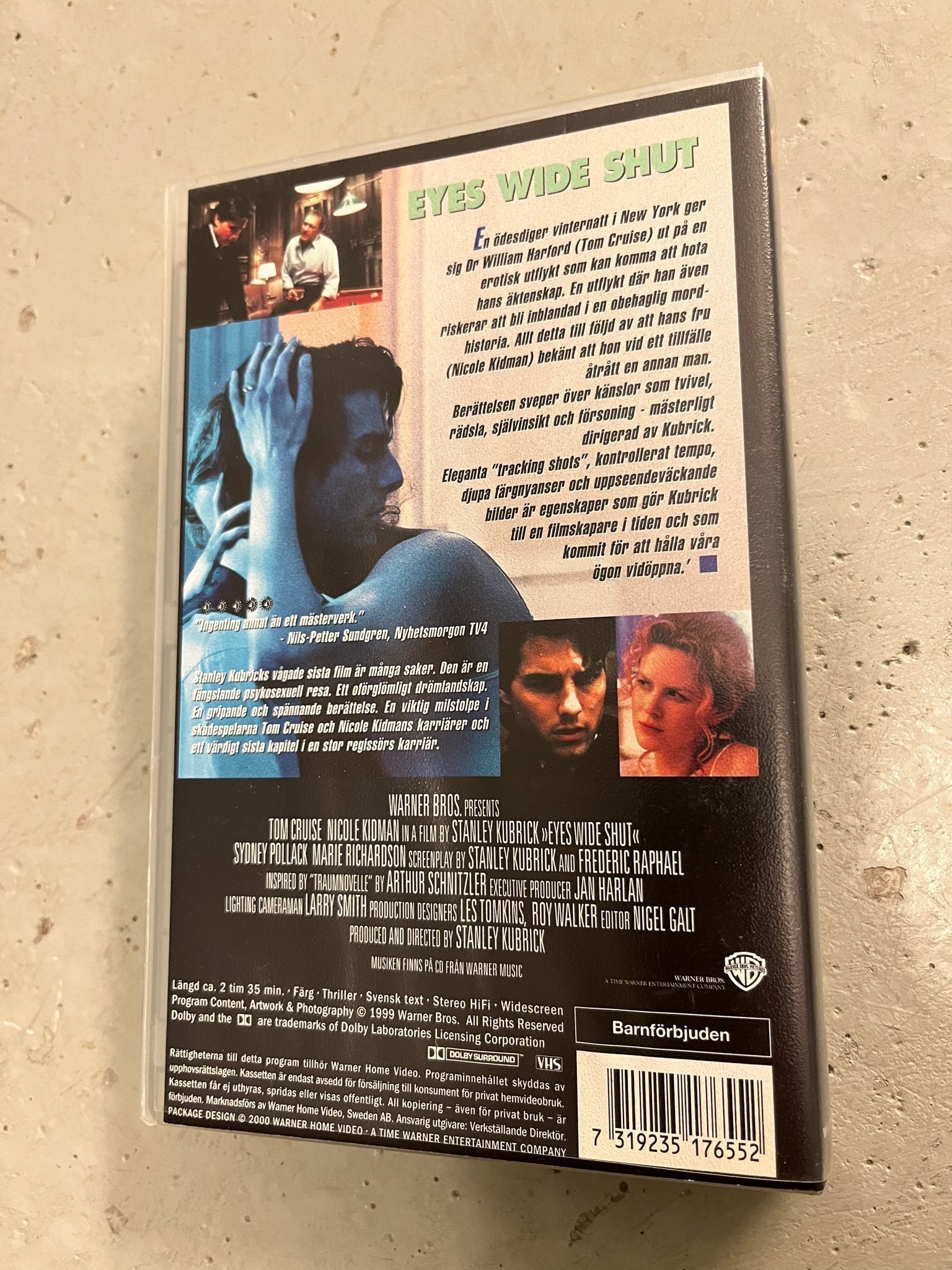 Eyes Wide Shut VHS Köp på Tradera (585717525)