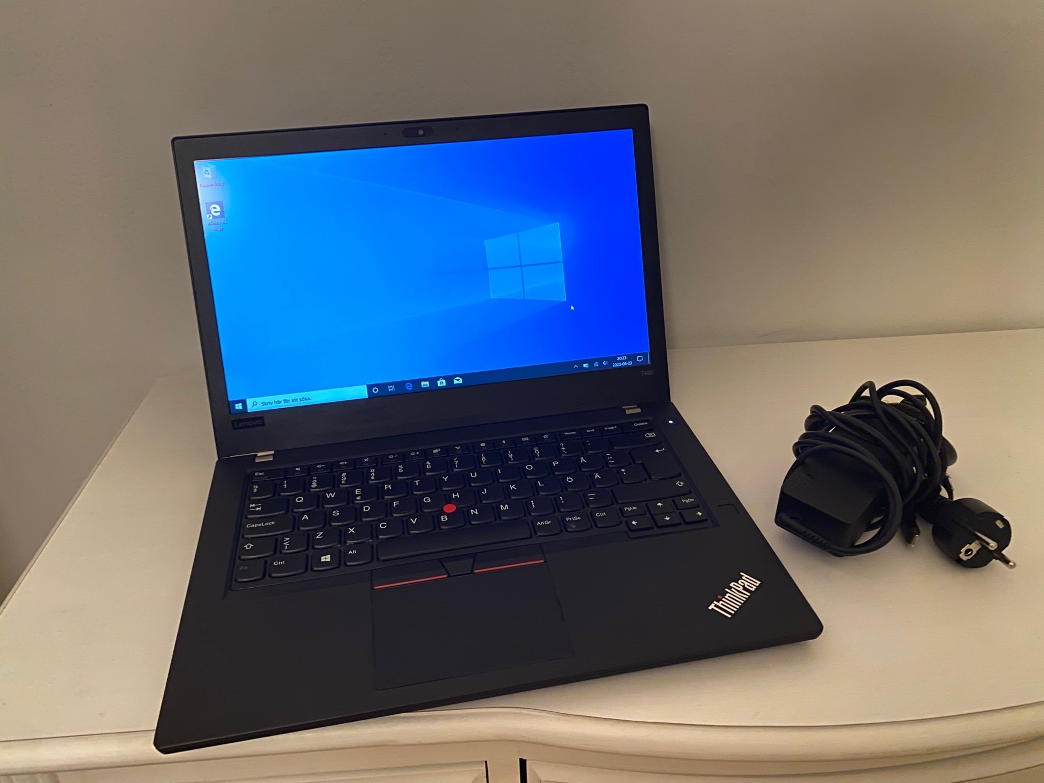 Lenovo ThinkPad T480 i5, 8GB RAM, 256GB SSD (414421402) ᐈ Köp på Tradera