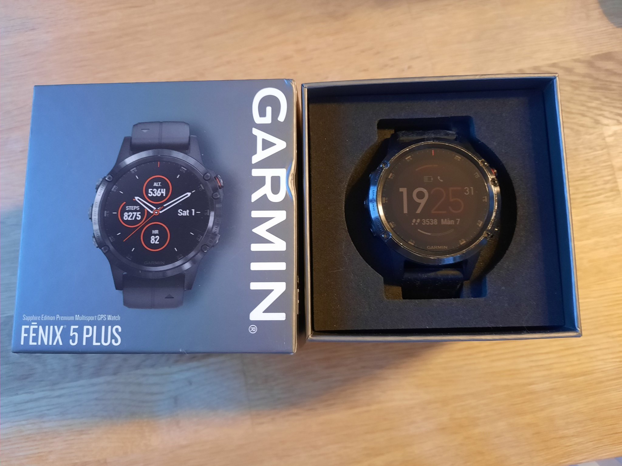 Garmin Fenix 5 plus Sapphire edition (416930015) á Köp pÃ¥ Tradera