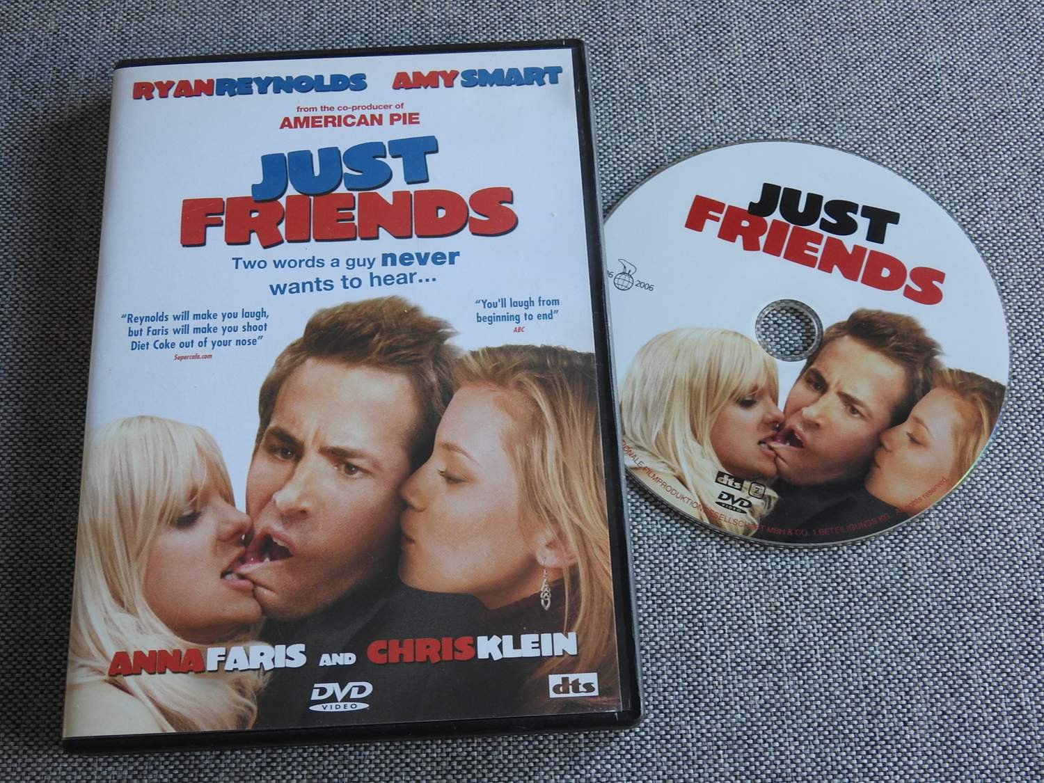 Just Friends DVD Ryan Reynolds Amy Smart Anna F.. Köp på Tradera (587025994)