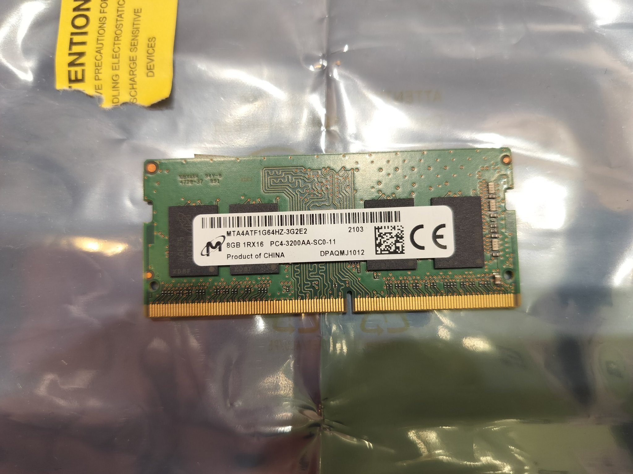 Micron 8 GB DDR4 / 3200 MT/s /.. | Köp från Superlagret på Tradera ...