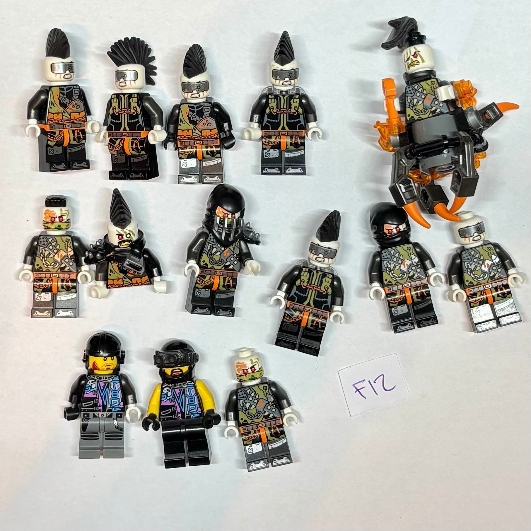 #F12 ÄKTA LEGO Ninjago figurer gubbar minifigurer | Köp på Tradera ...