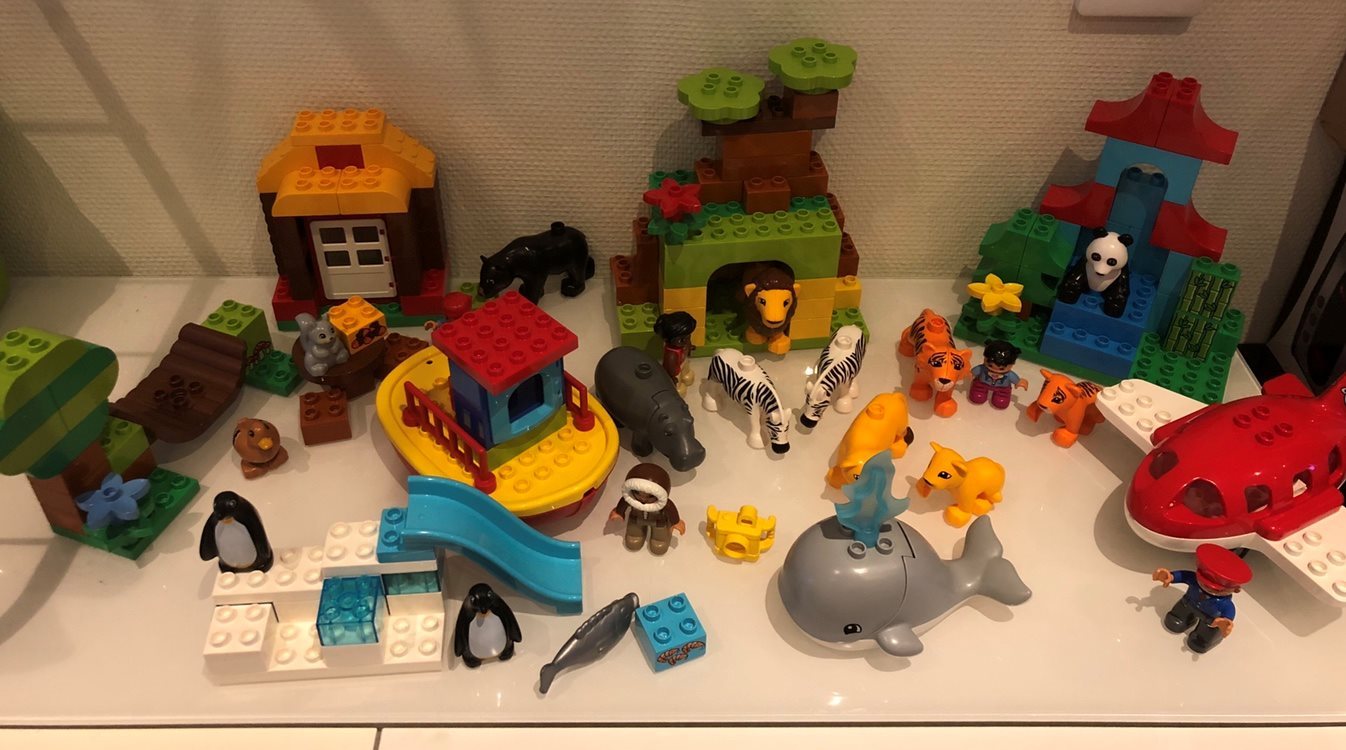 Lego DUPLO - jorden jorden jorden runt - djur och miljöer från hela världen 4abdb2 Lego DUPLO - jorden jorden jorden runt - djur och miljöer från hela världen 4abdb2