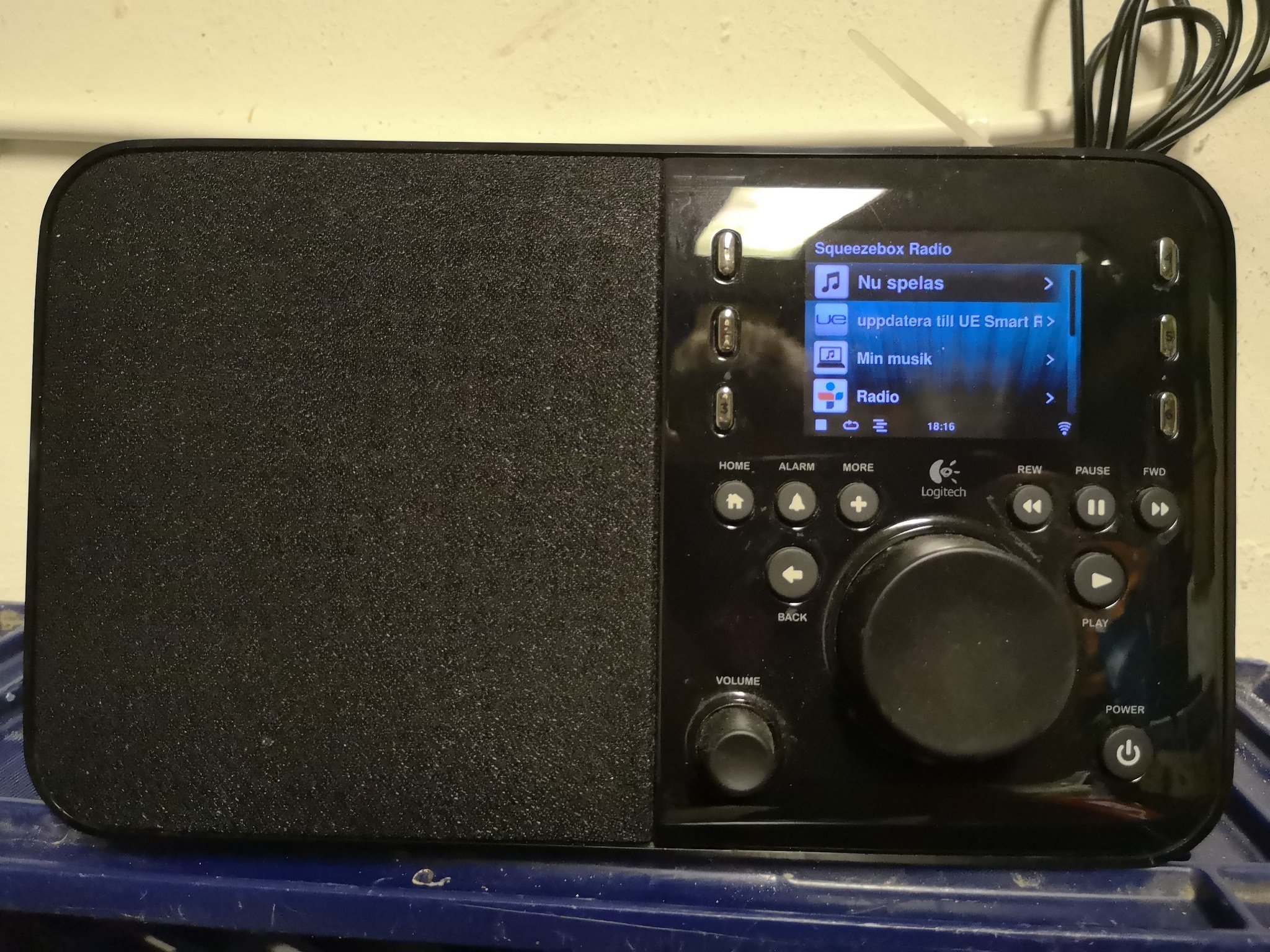 Logitech squeezebox radio 420034614 k p p tradera