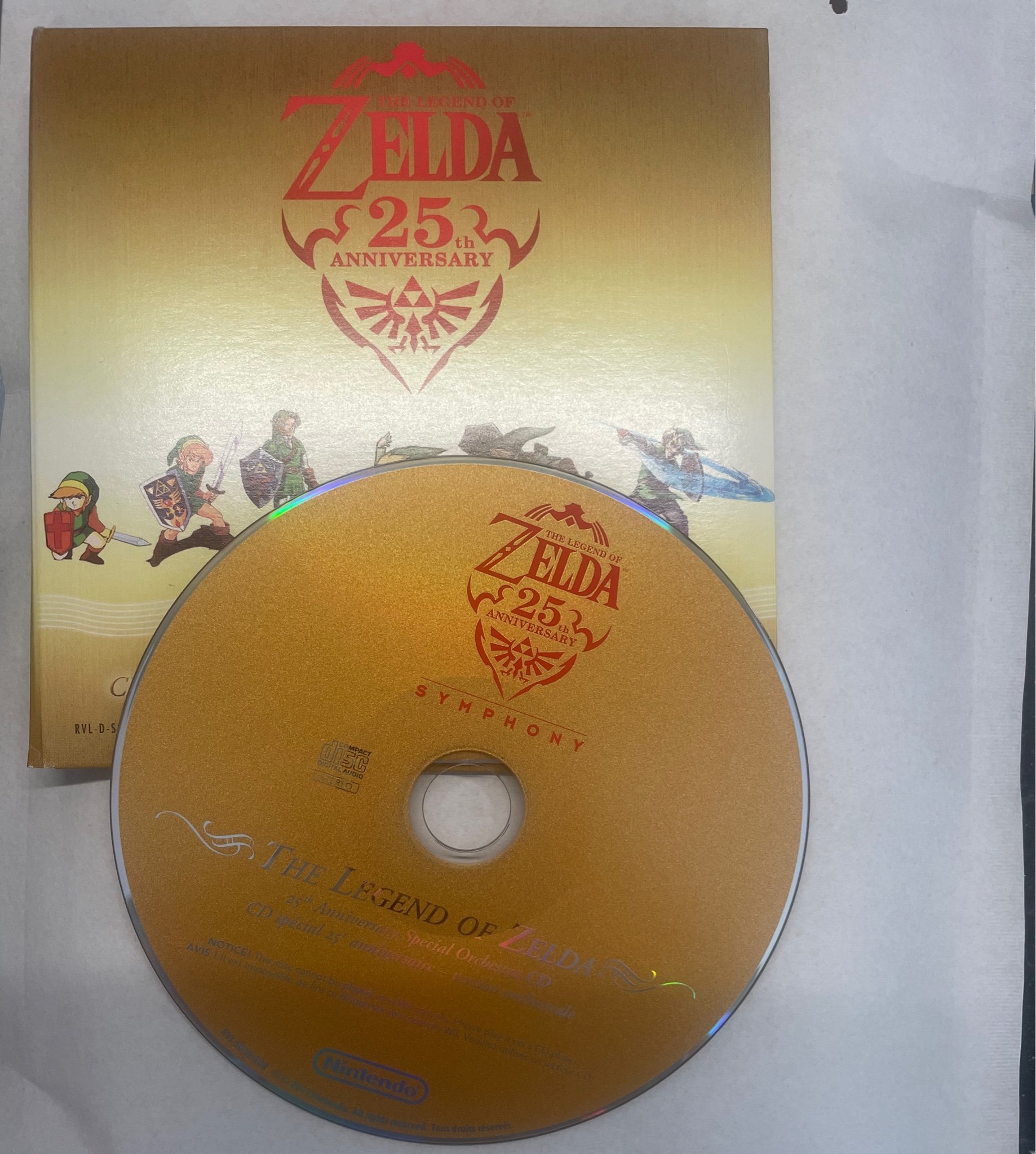 The Legend Of Zelda 25th Anniversary Special Orchestra Cd The Legend of Zelda 25th Anniversary Special Or.. | Köp på Tradera