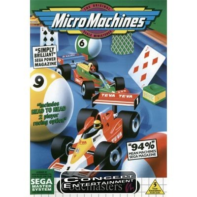 MICRO MACHINES (komp.. | Köp från Concept Entertainment på Tradera ...